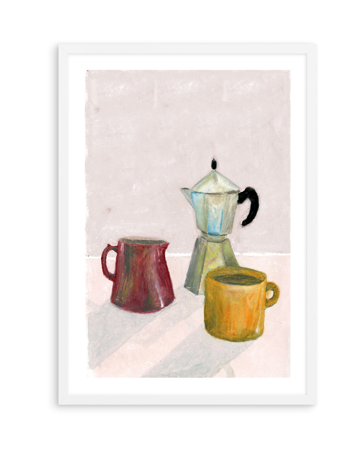 Mocha Pot by Laura Page | Art Print