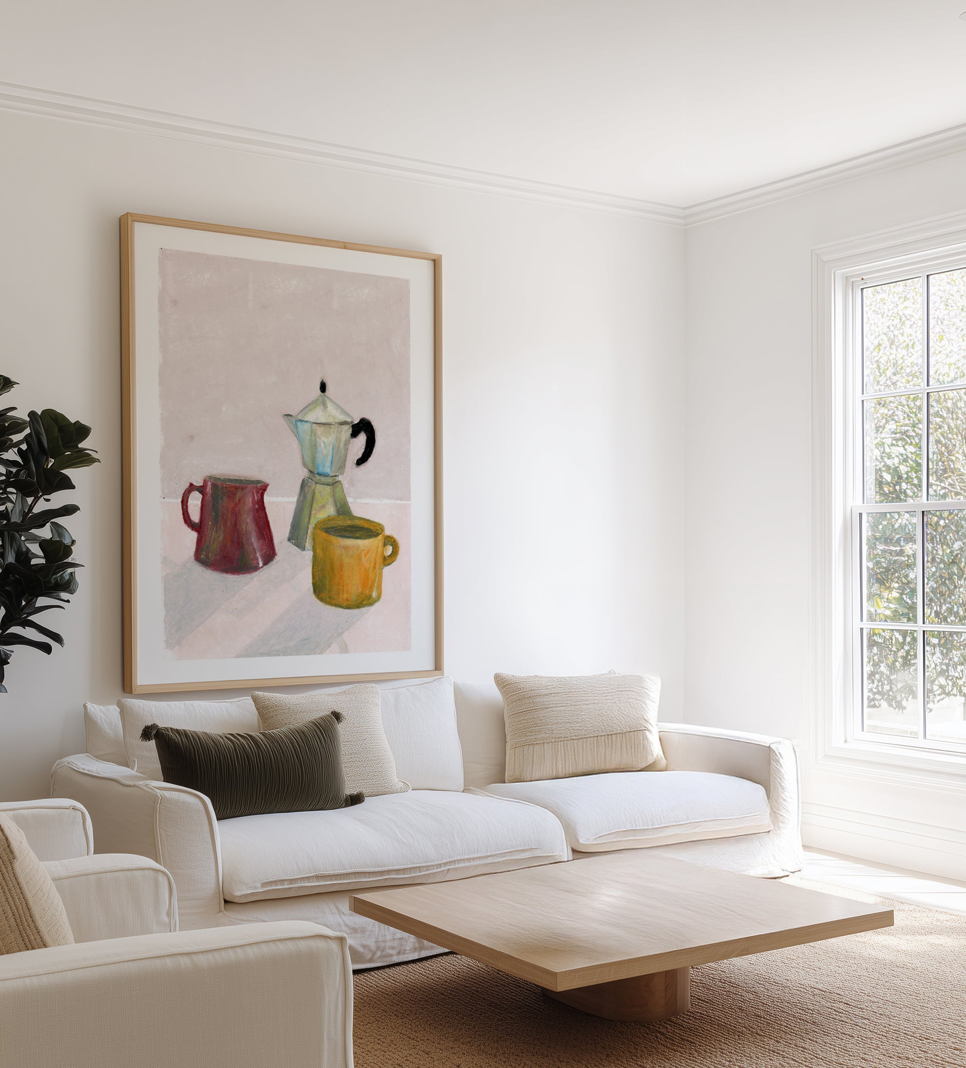 Mocha Pot by Laura Page | Art Print