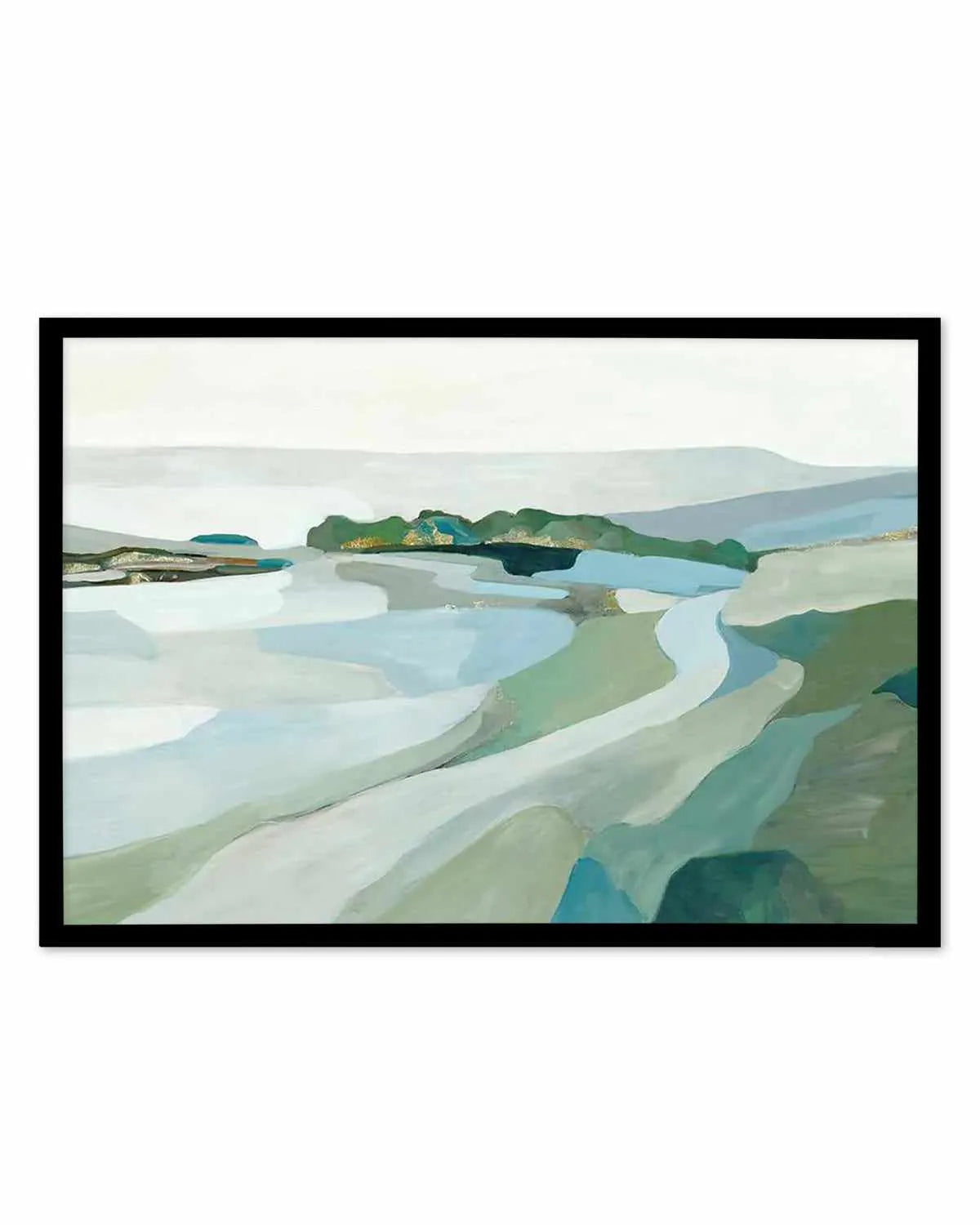 Modern Landscape Art Print from Olive et Oriel where you can shop wallpaper and artworks online