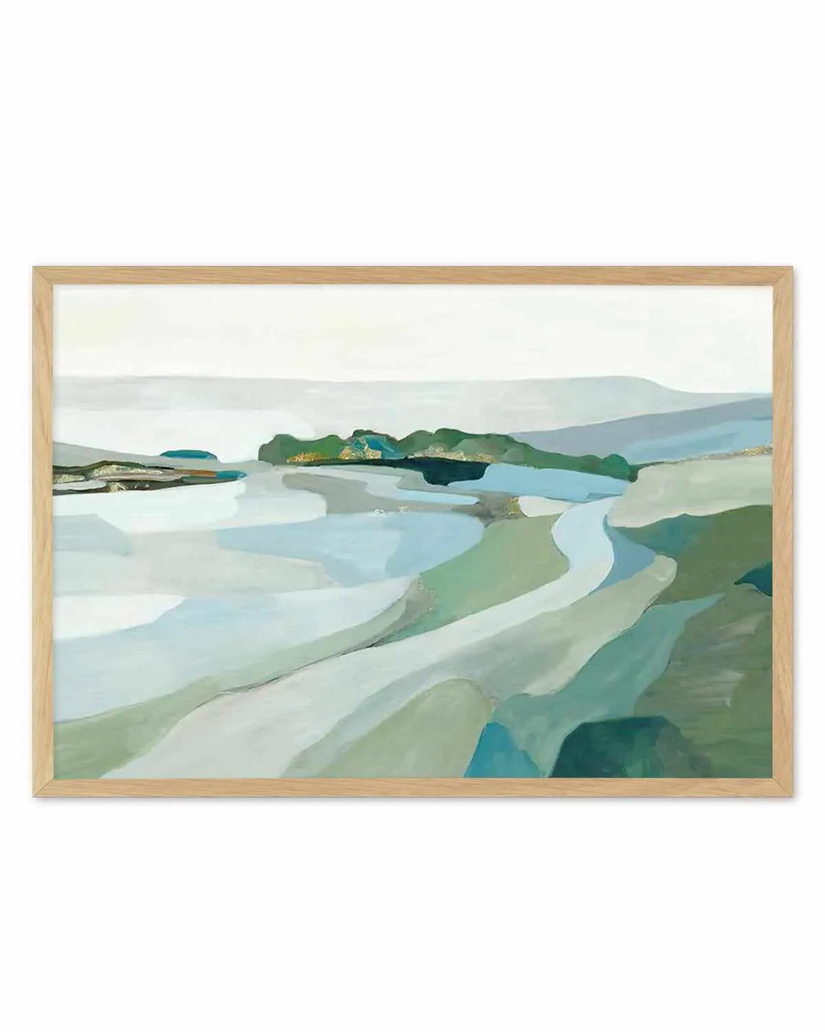 Modern Landscape Art Print from Olive et Oriel where you can shop wallpaper and artworks online