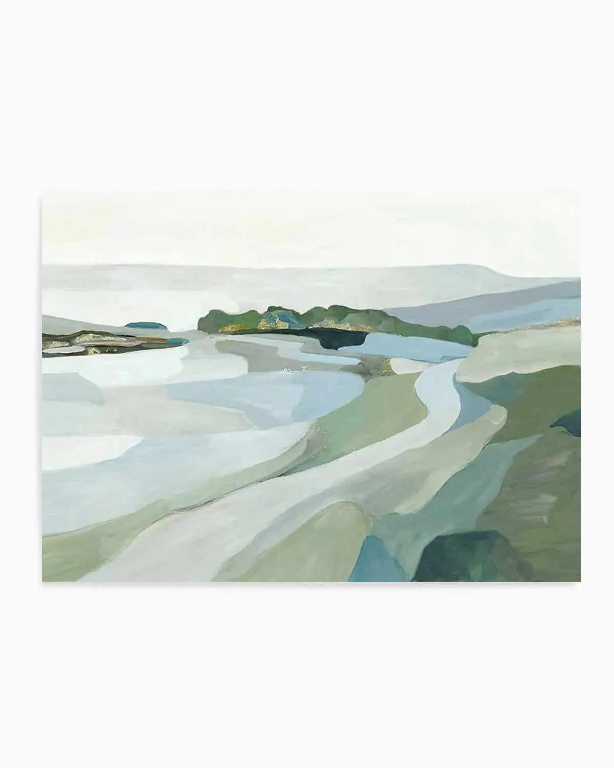 Modern Landscape Art Print from Olive et Oriel where you can shop wallpaper and artworks online
