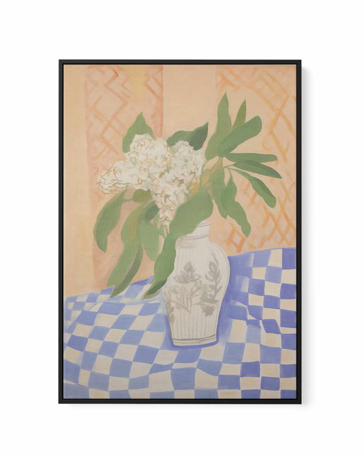 Modern Vase I | Framed Canvas Art Print