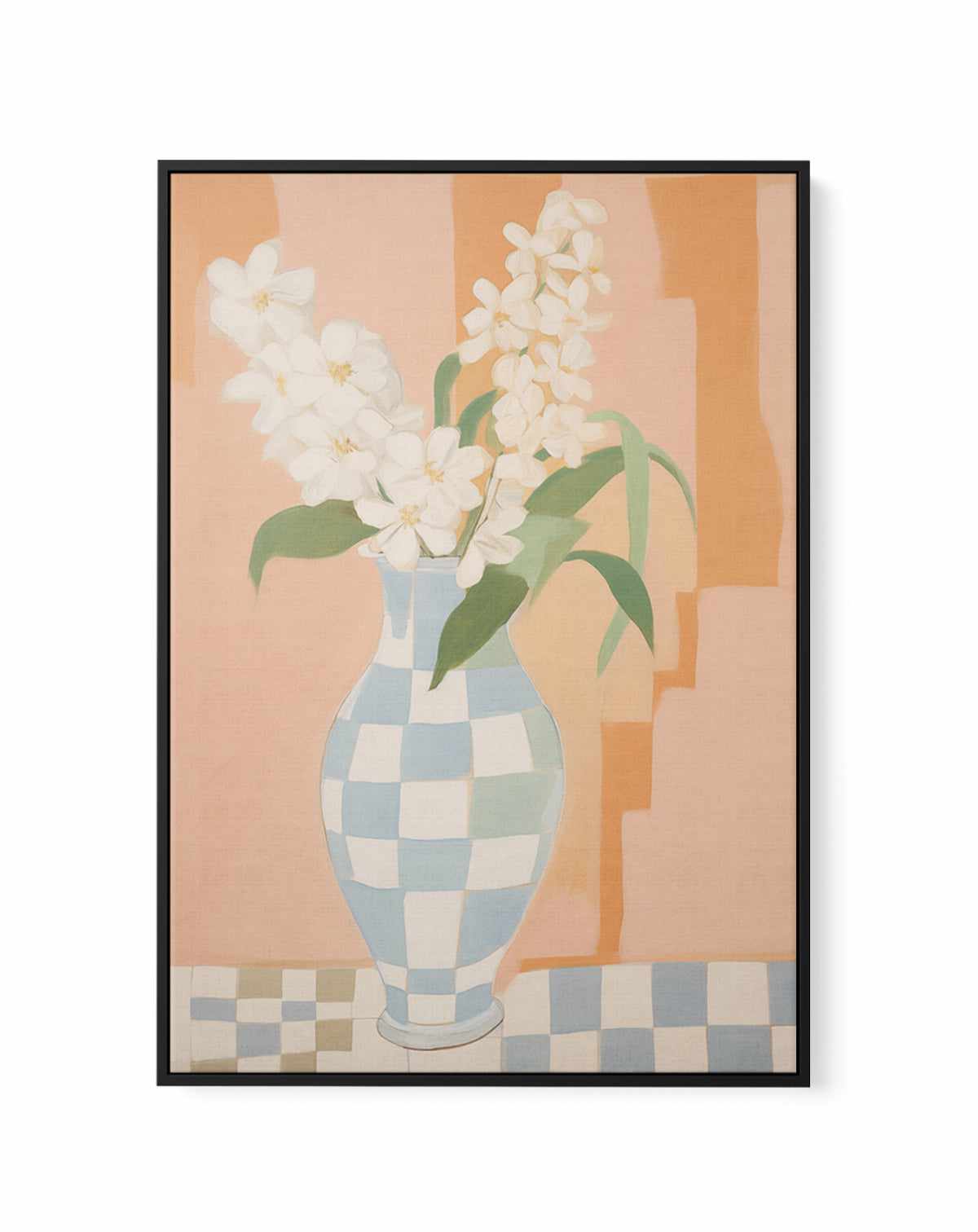 Modern Vase II | Framed Canvas Art Print