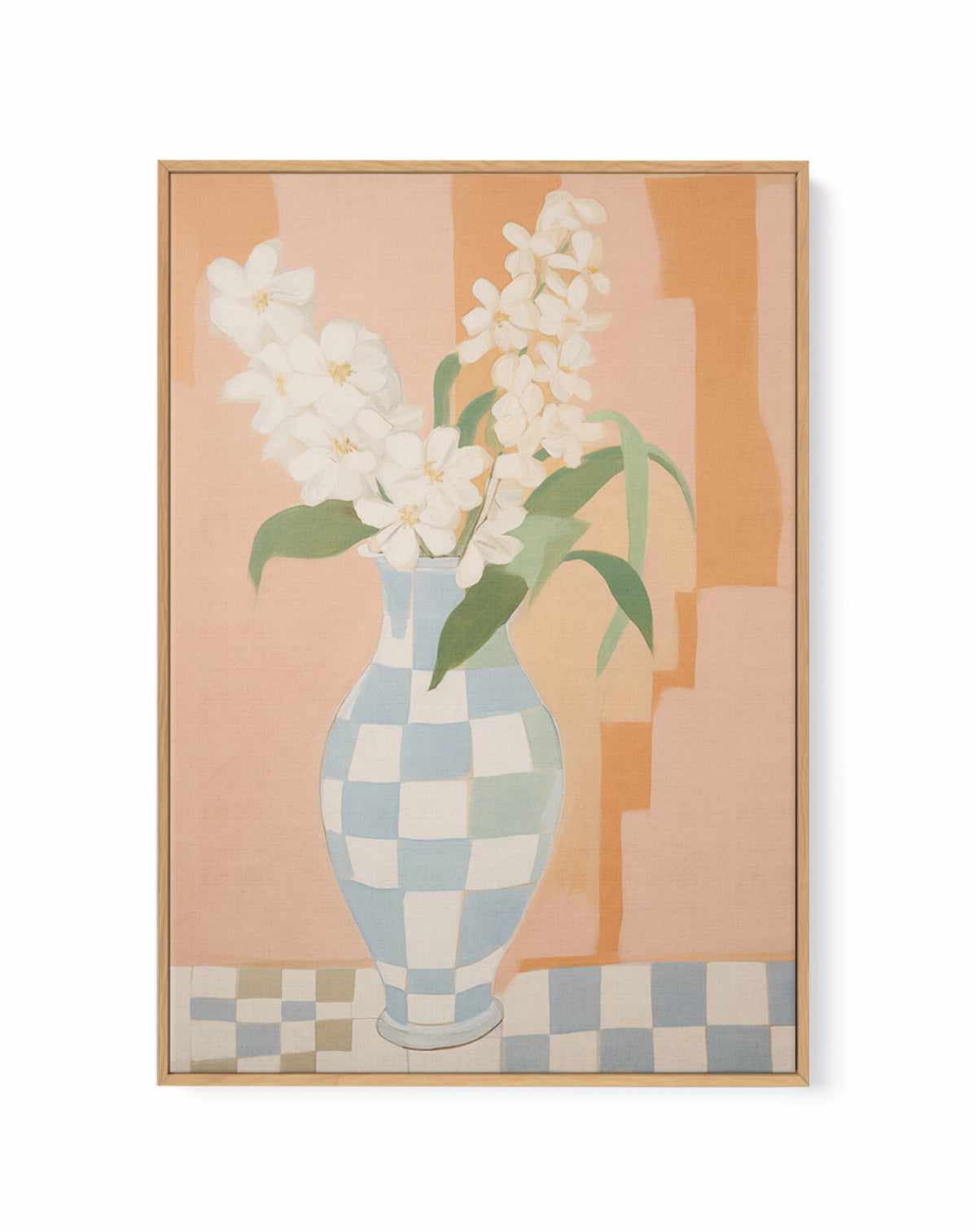 Modern Vase II | Framed Canvas Art Print