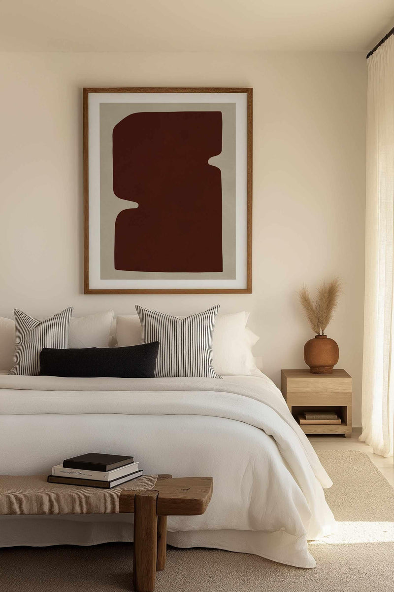 Modern organic art 5 | Art Print from Olive et Oriel where you can shop wallpaper and artworks online