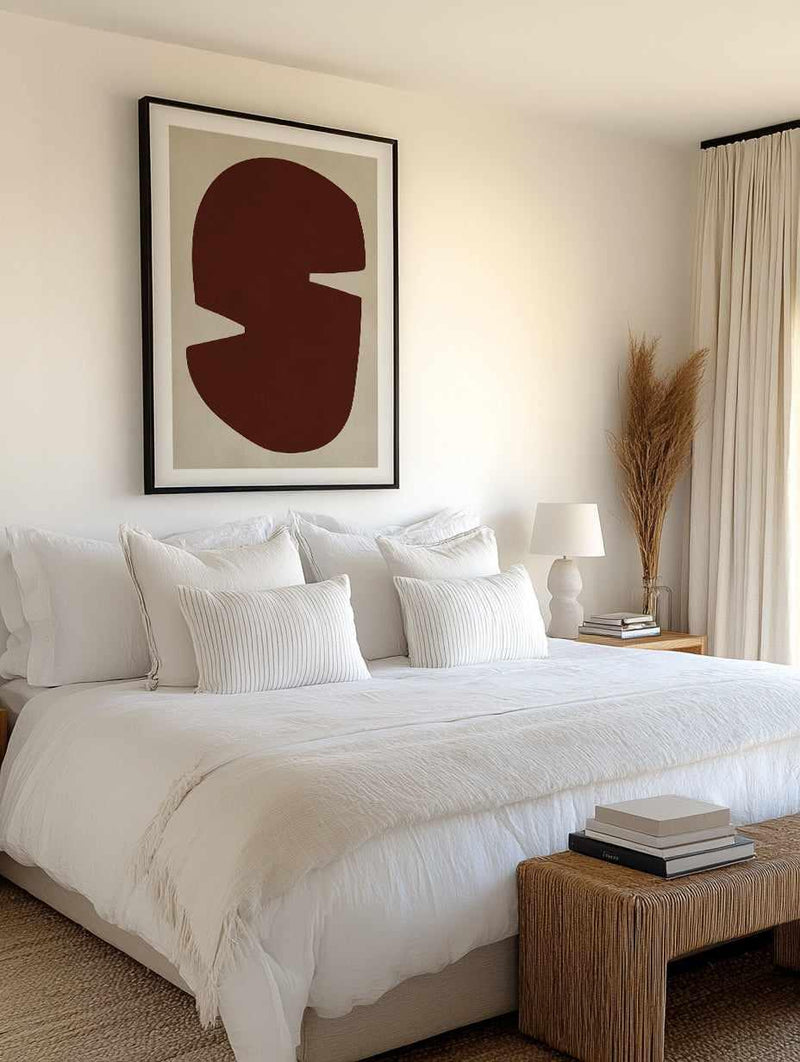 Modern Organic Art 8 | Art Print from Olive et Oriel where you can shop wallpaper and artworks online