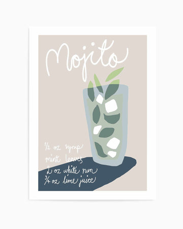 Mojito by Studio III | Art Print from Olive et Oriel where you can shop wallpaper and artworks online