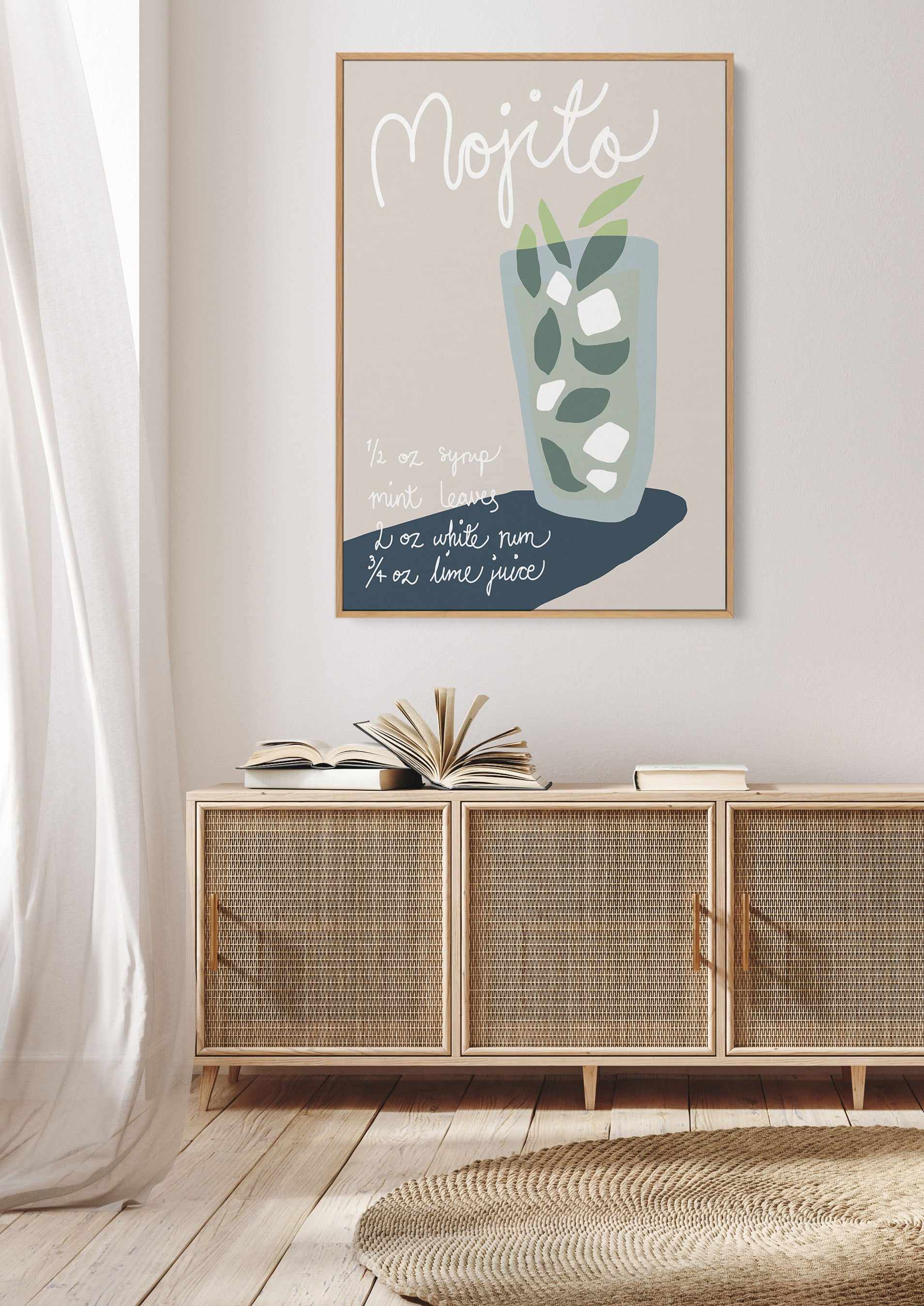 Mojito by Studio III | Framed Canvas Art Print