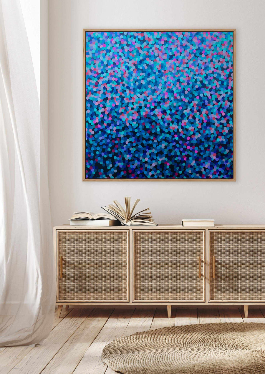 Moments in Time by Katherine Spiller | Framed Canvas Art Print from Olive et Oriel where you can shop wallpaper and artworks online