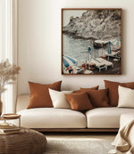 Moments at Mezzatorre, Italy | Framed Canvas Art Print