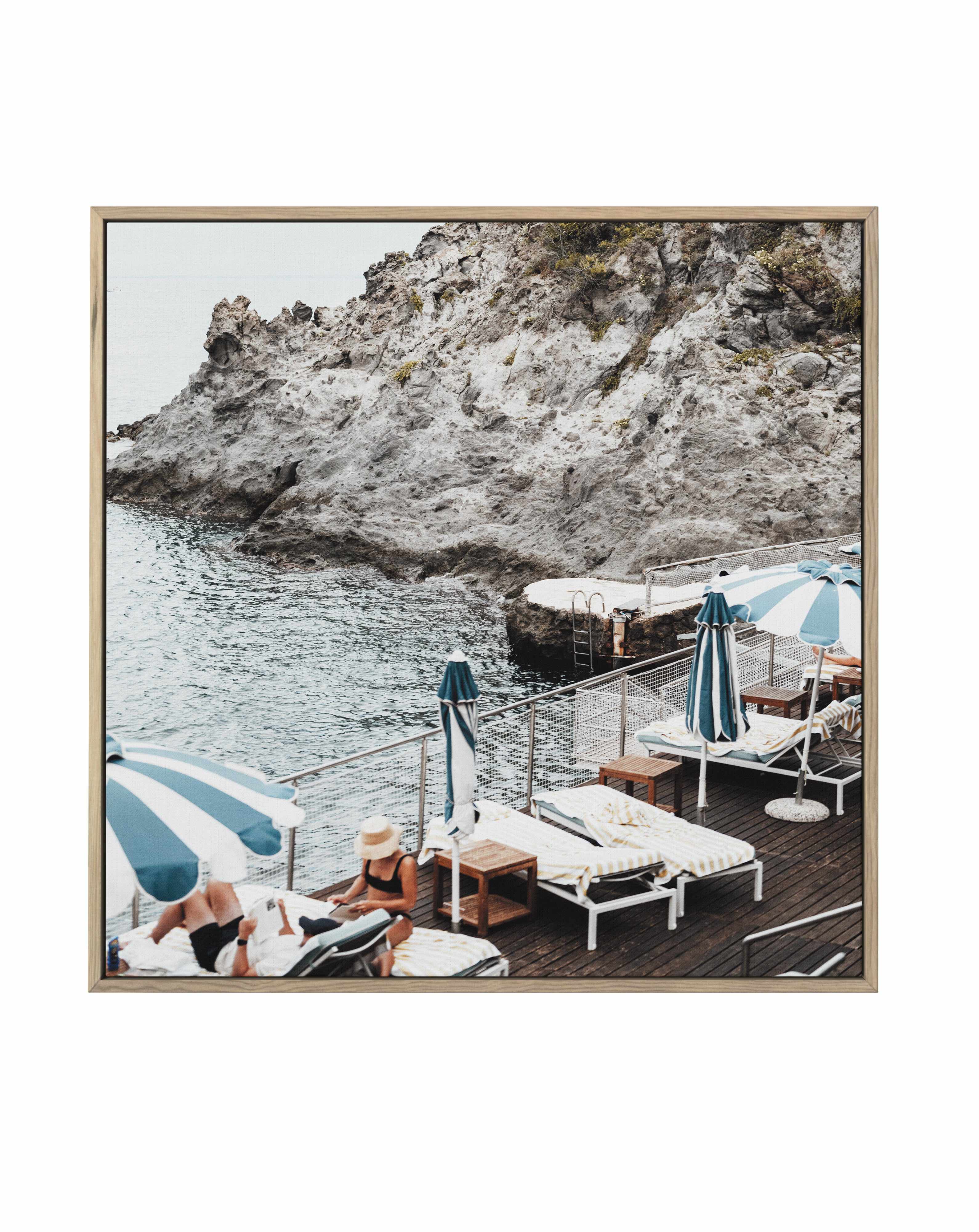 Moments at Mezzatorre, Italy | Framed Canvas Art Print