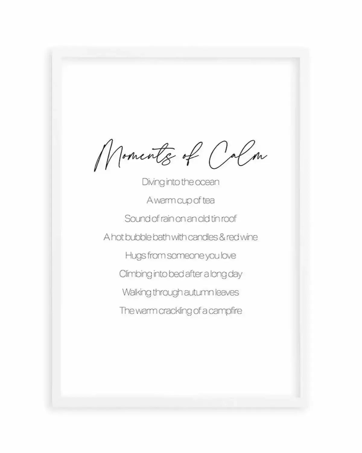 Moments of Calm Art Print from Olive et Oriel where you can shop wallpaper and artworks online