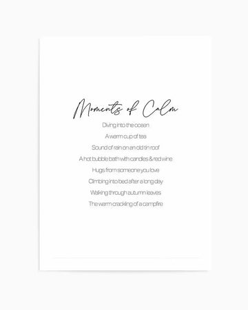 Moments of Calm Art Print from Olive et Oriel where you can shop wallpaper and artworks online