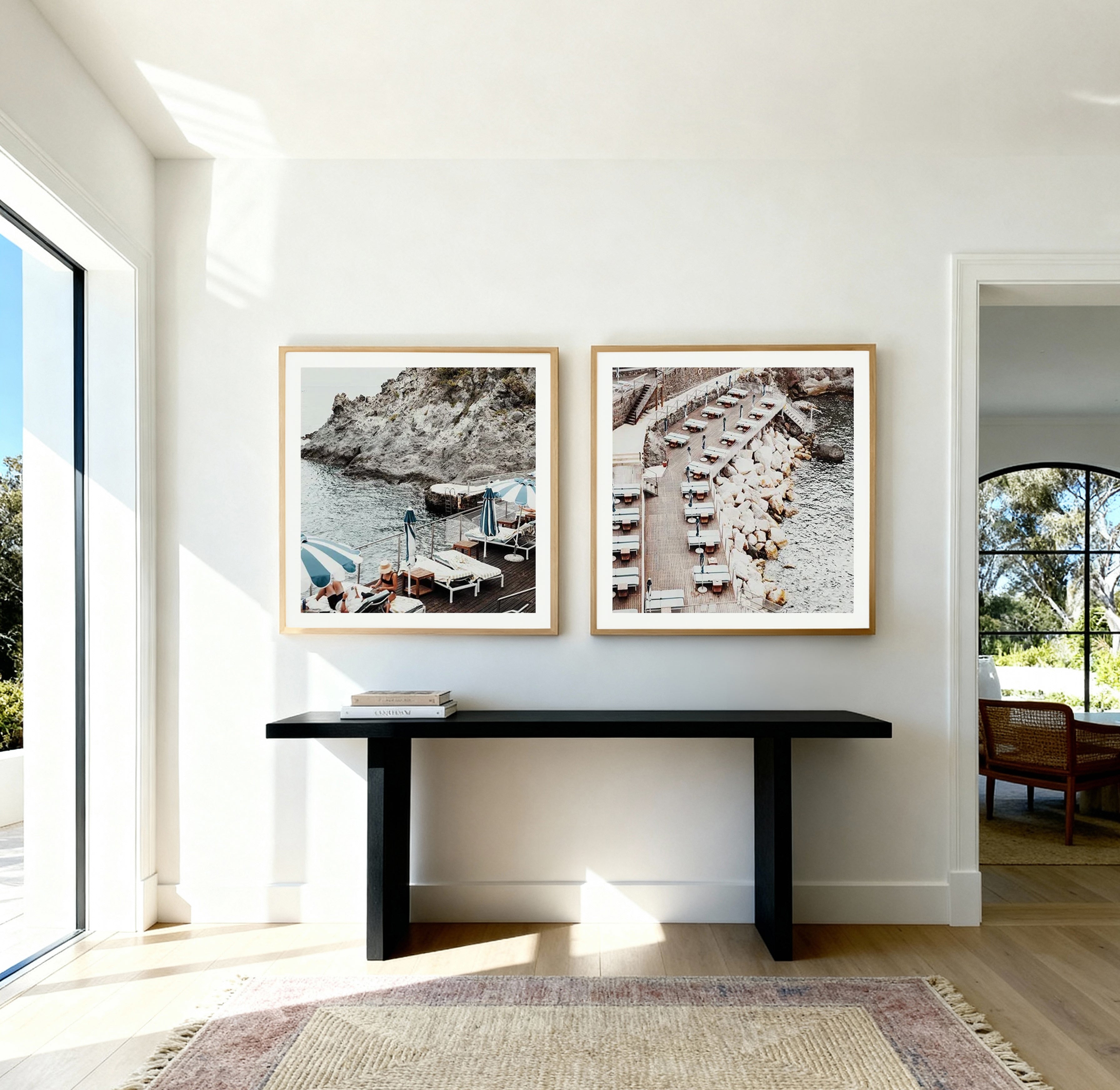 Moments at Mezzatorre, Italy I & II by Teigan Geercke Art Print Set of 2 | Matching Wall Art