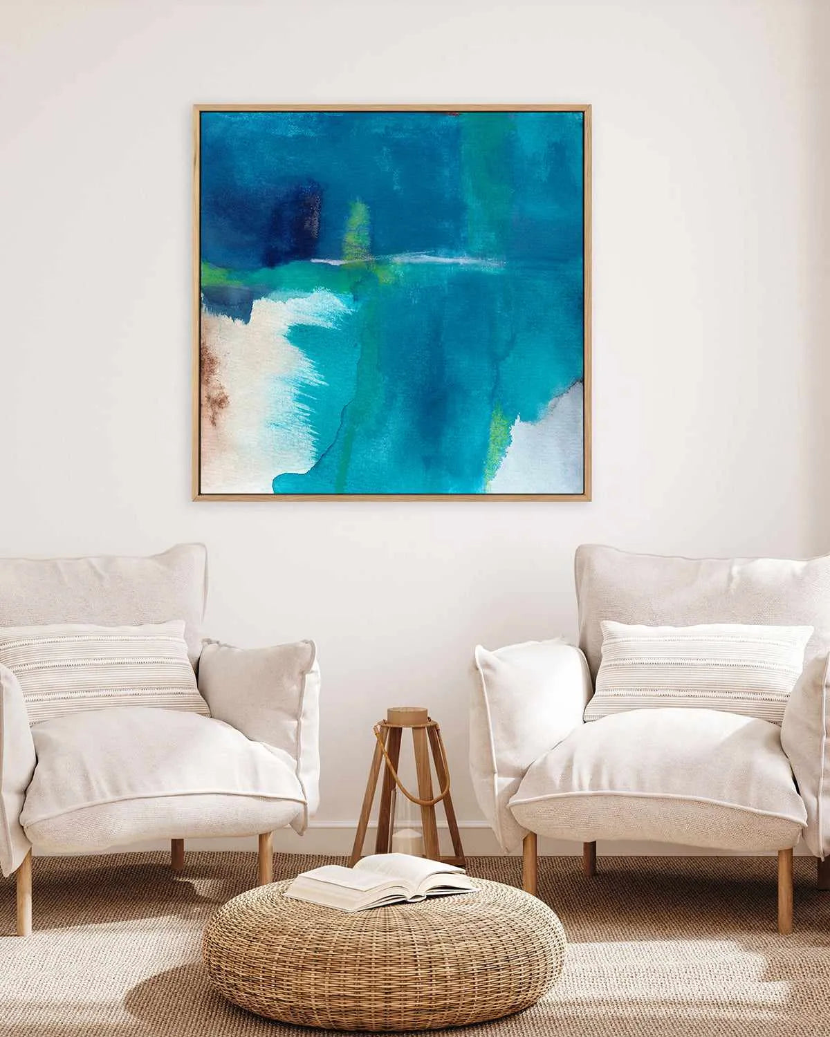 Momentum by Michelle Oppenheimer | Framed Canvas Art Print from Olive et Oriel where you can shop wallpaper and artworks online