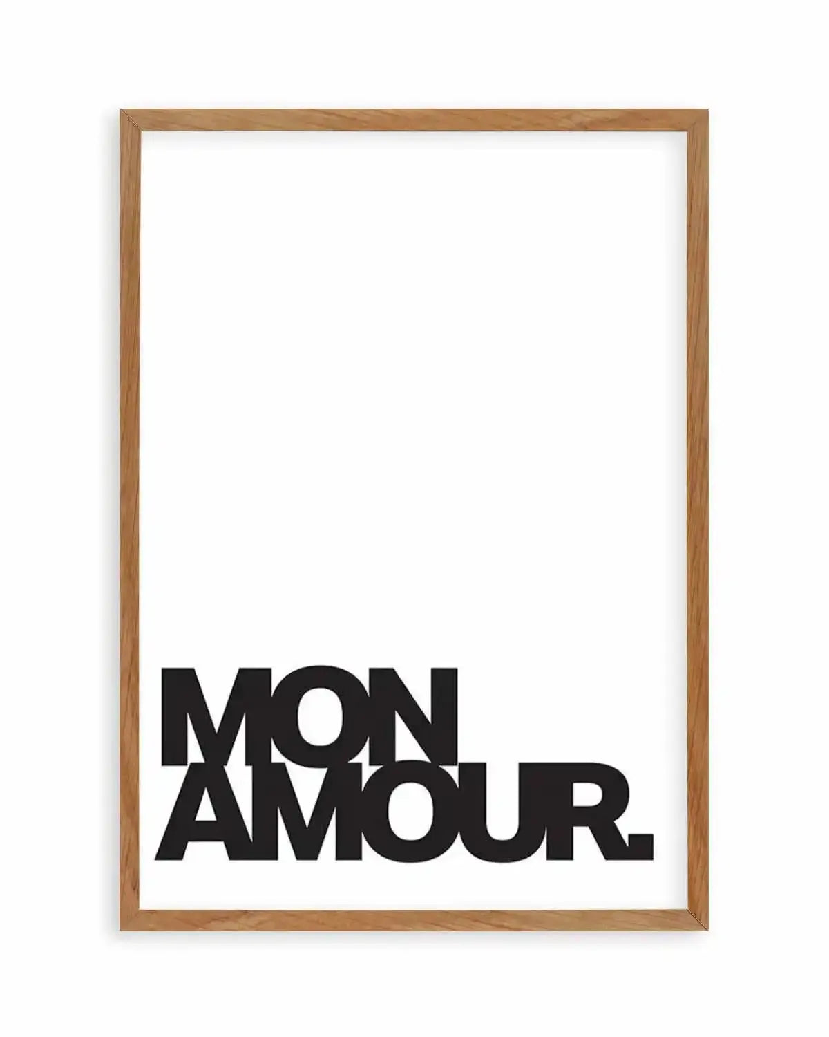 Mon Amour Art Print from Olive et Oriel where you can shop wallpaper and artworks online