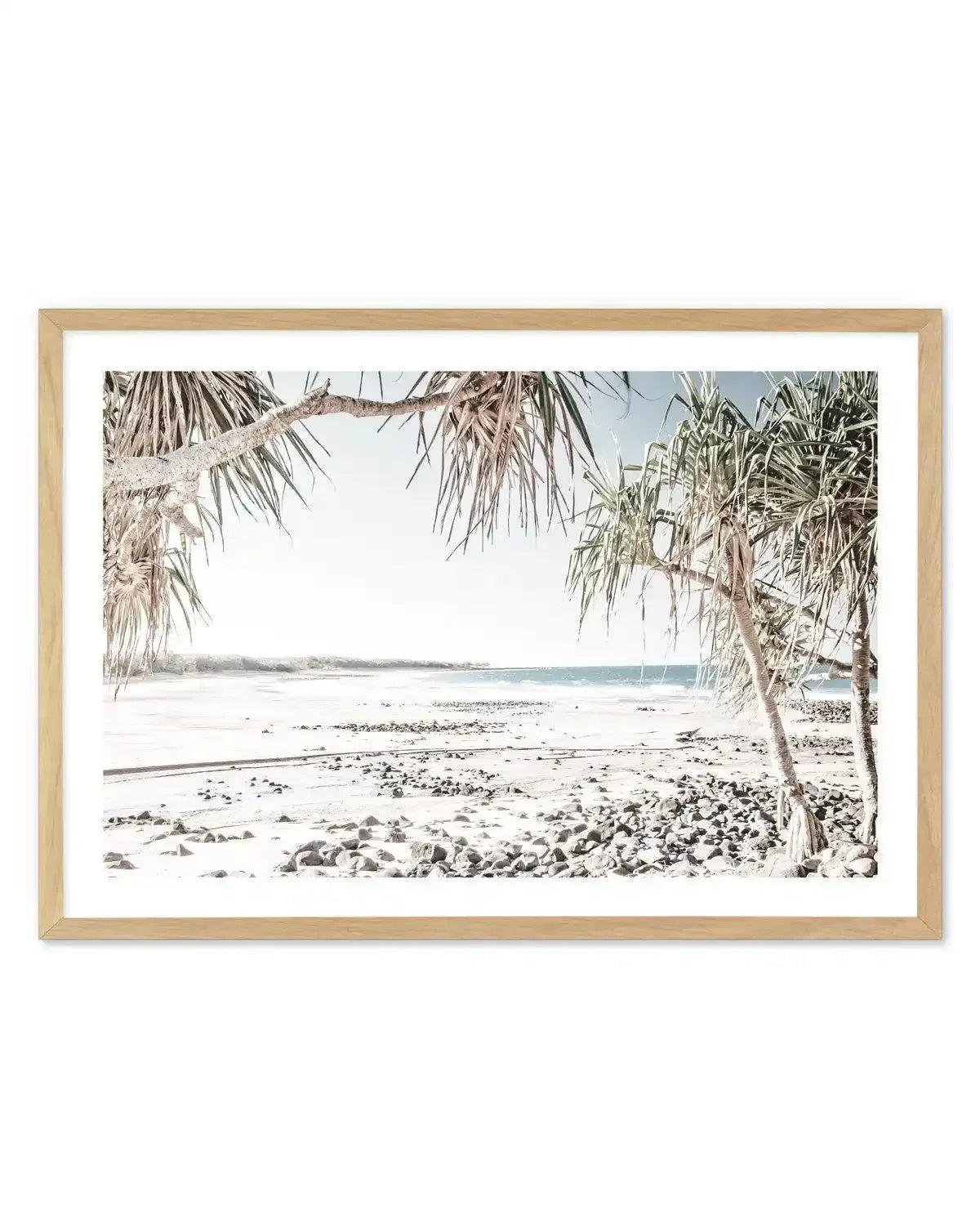 Mon Repos Beach, Bundaberg Art Print-PRINT-Olive et Oriel-Olive et Oriel-A5 | 5.8" x 8.3" | 14.8 x 21cm-Oak-With White Border-Buy-Australian-Art-Prints-Online-with-Olive-et-Oriel-Your-Artwork-Specialists-Austrailia-Decorate-With-Coastal-Photo-Wall-Art-Prints-From-Our-Beach-House-Artwork-Collection-Fine-Poster-and-Framed-Artwork