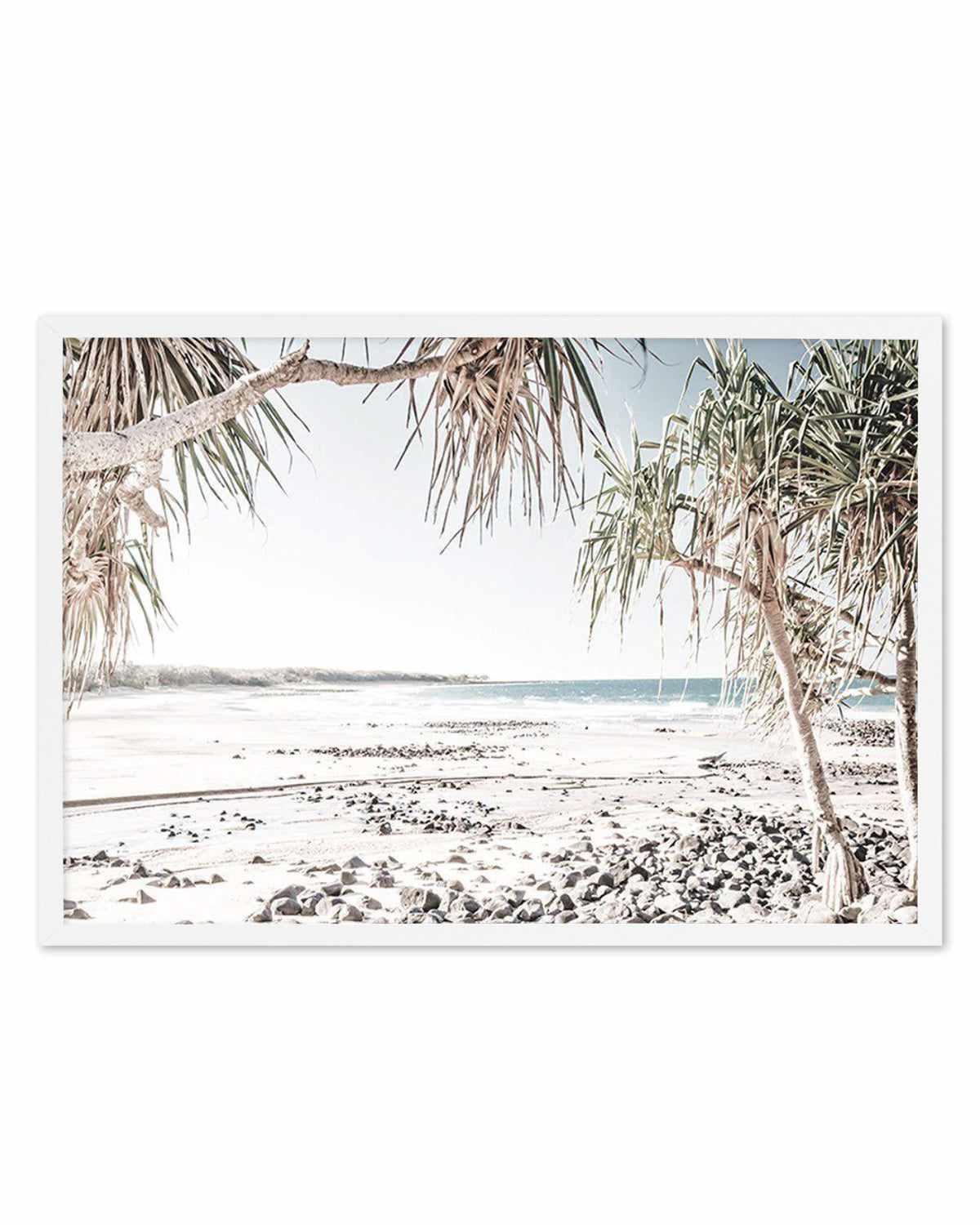 Mon Repos Beach, Bundaberg Art Print