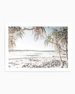 Mon Repos Beach, Bundaberg Art Print