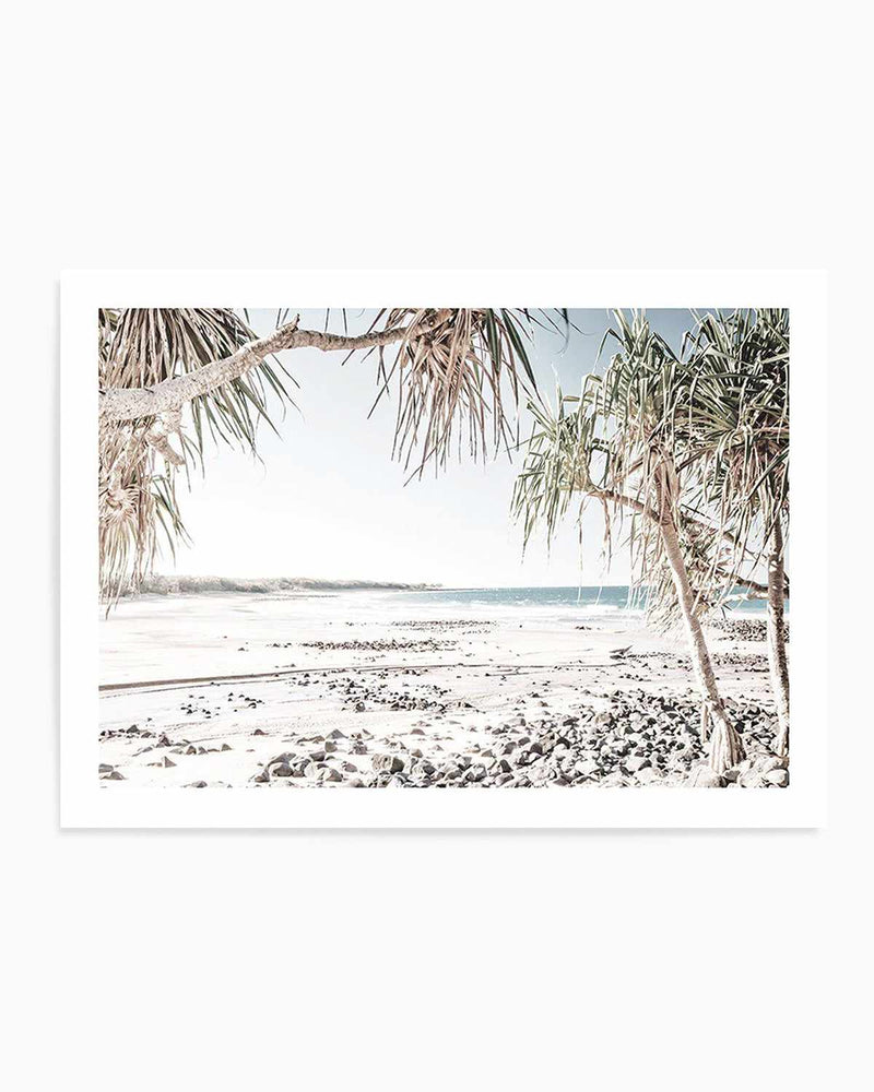 Mon Repos Beach, Bundaberg Art Print