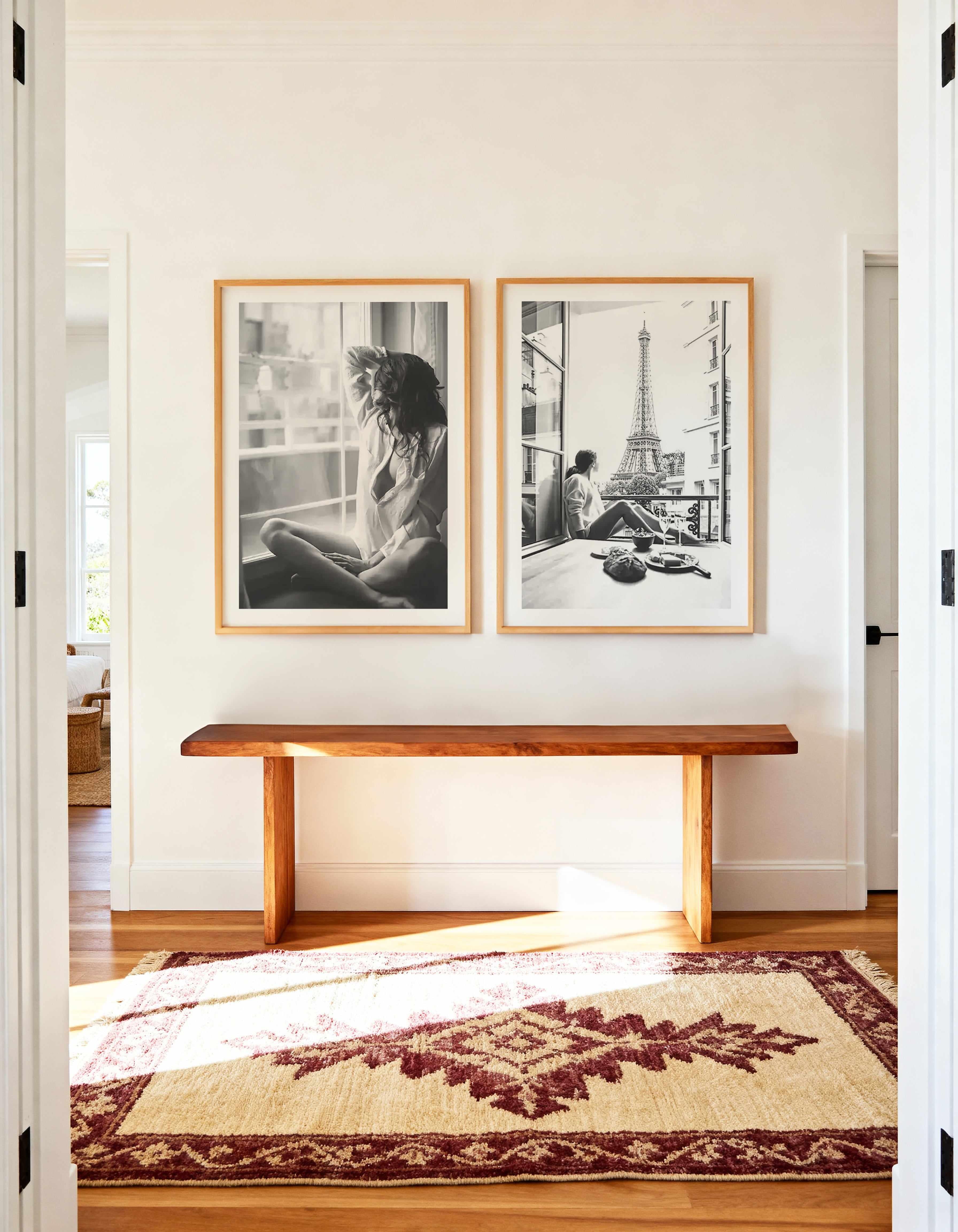 Mondays in Paris I & II Art Print Set of 2 | Matching Wall Art from Olive et Oriel where you can shop wallpaper and artworks online