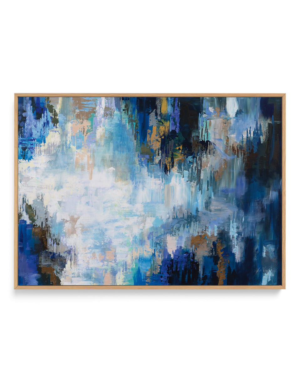 Monets Dance II | Framed Canvas Art Print