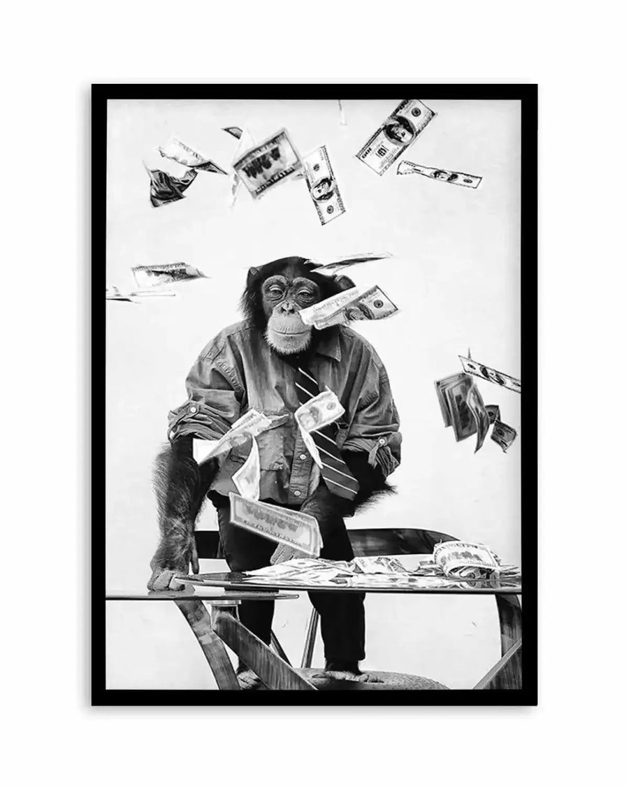 Monkey Business Art Print from Olive et Oriel where you can shop wallpaper and artworks online