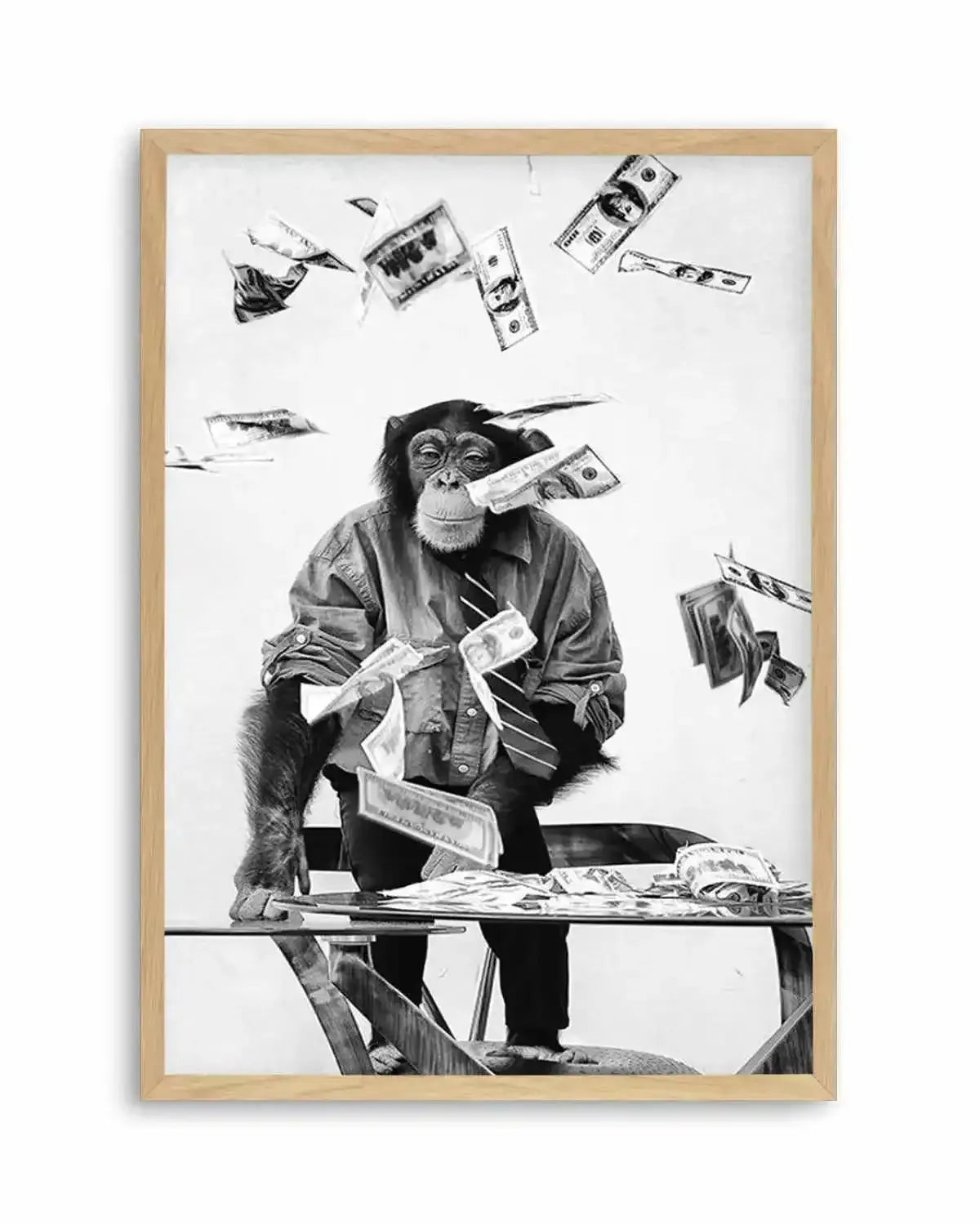 Monkey Business Art Print from Olive et Oriel where you can shop wallpaper and artworks online