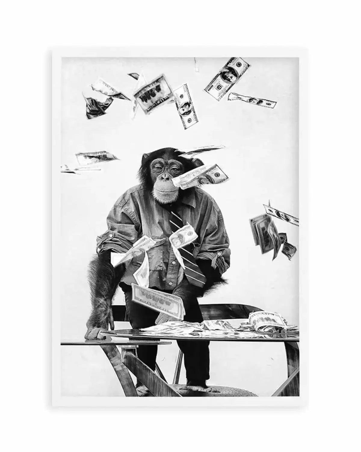 Monkey Business Art Print from Olive et Oriel where you can shop wallpaper and artworks online