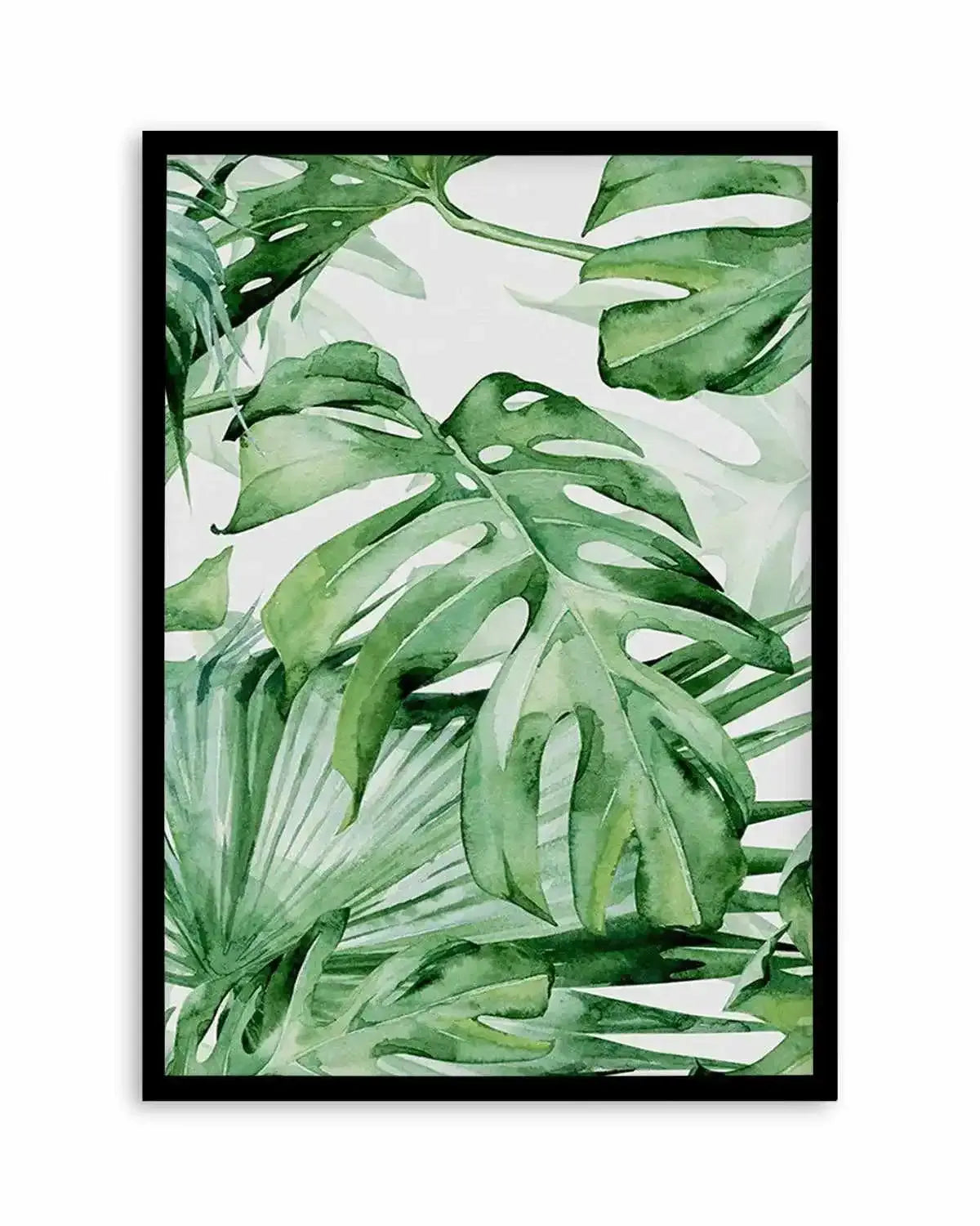 Monstera in Watercolour I Art Print from Olive et Oriel where you can shop wallpaper and artworks online