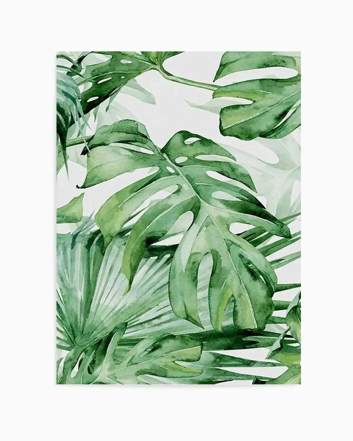 Monstera in Watercolour I Art Print from Olive et Oriel where you can shop wallpaper and artworks online