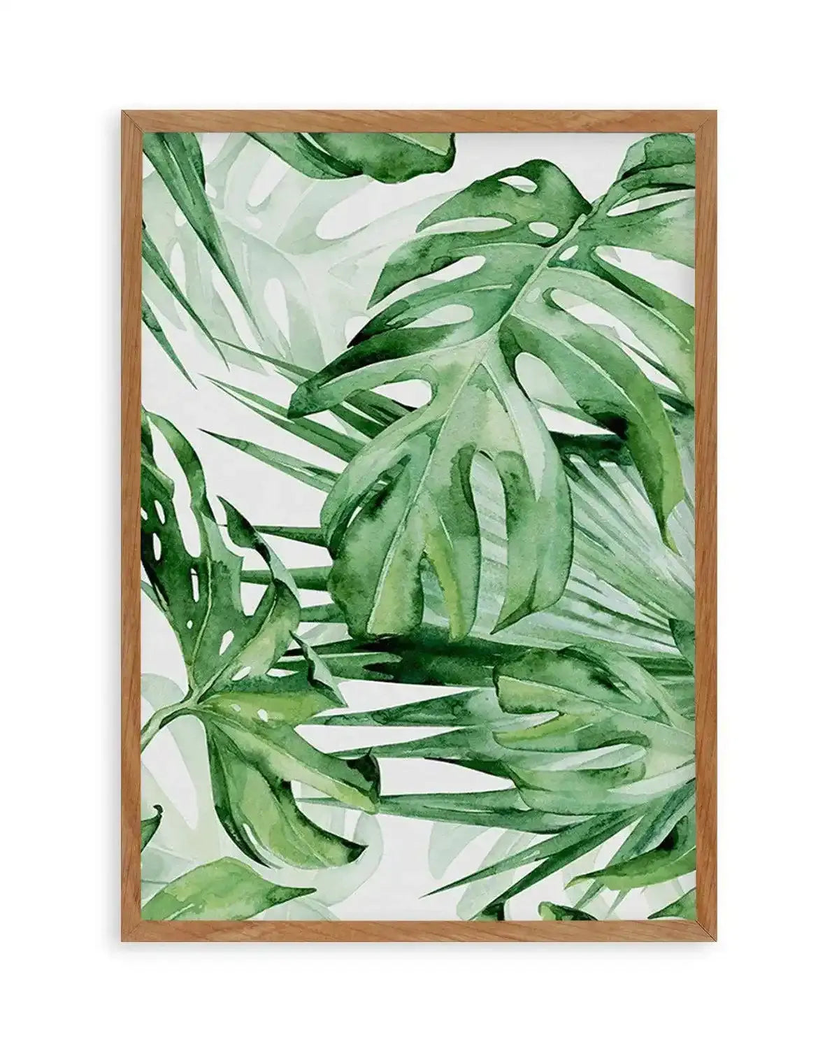 Monstera in Watercolour II Art Print from Olive et Oriel where you can shop wallpaper and artworks online