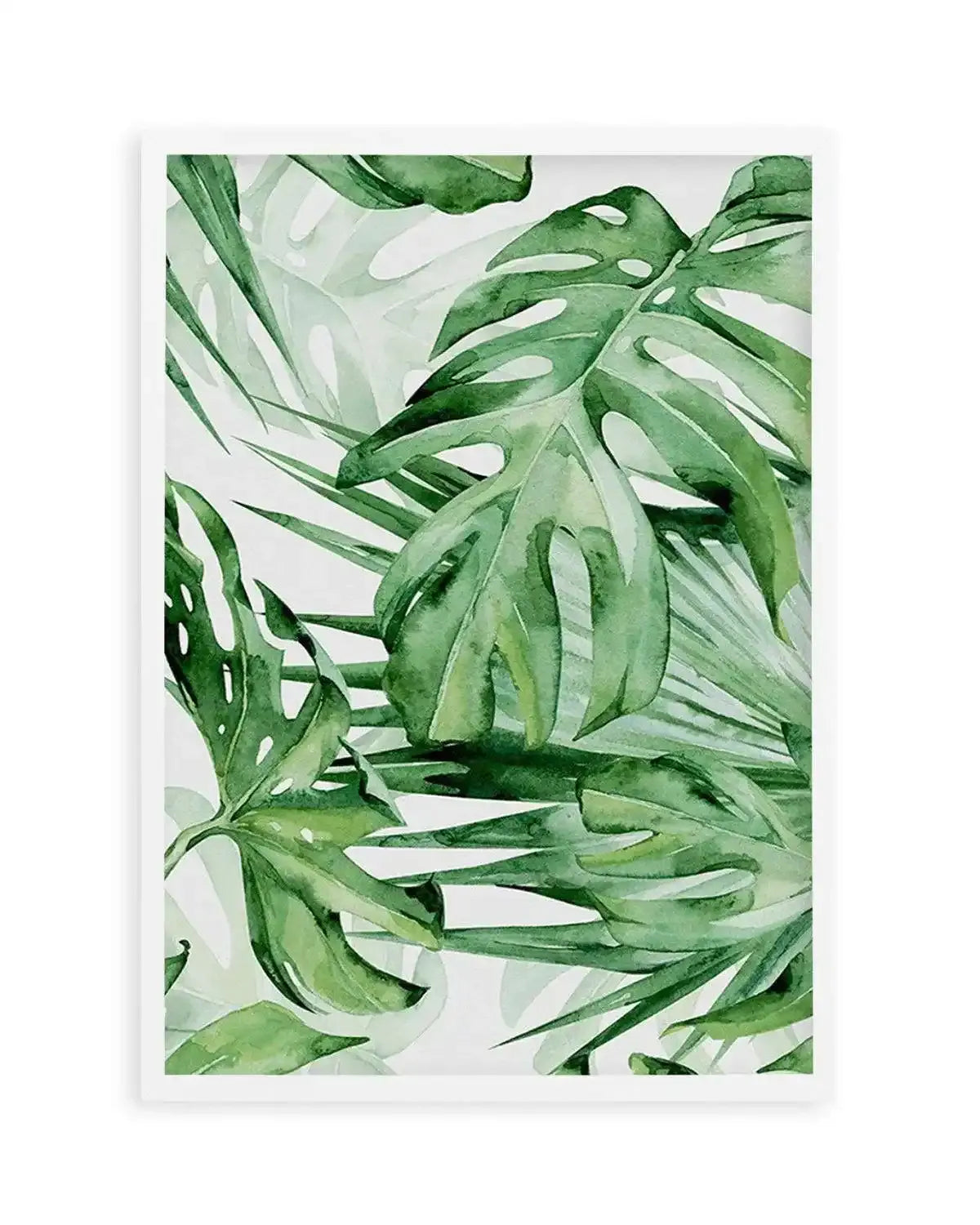 Monstera in Watercolour II Art Print from Olive et Oriel where you can shop wallpaper and artworks online