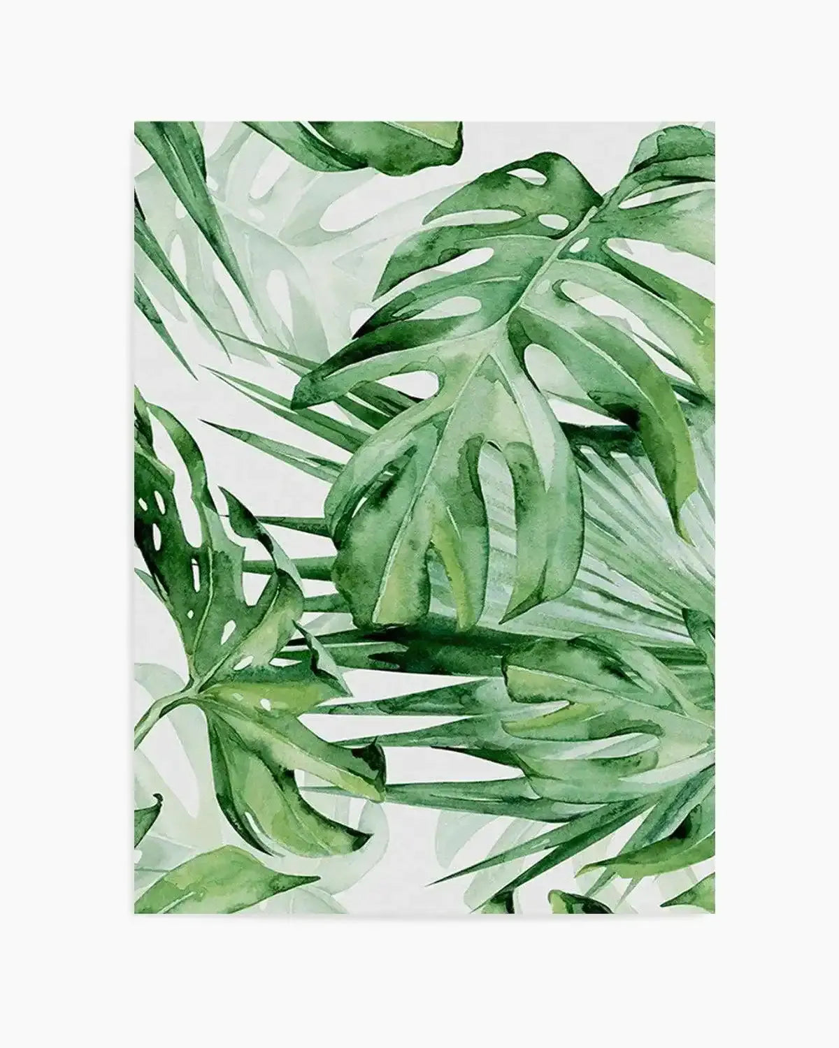 Monstera in Watercolour II Art Print from Olive et Oriel where you can shop wallpaper and artworks online