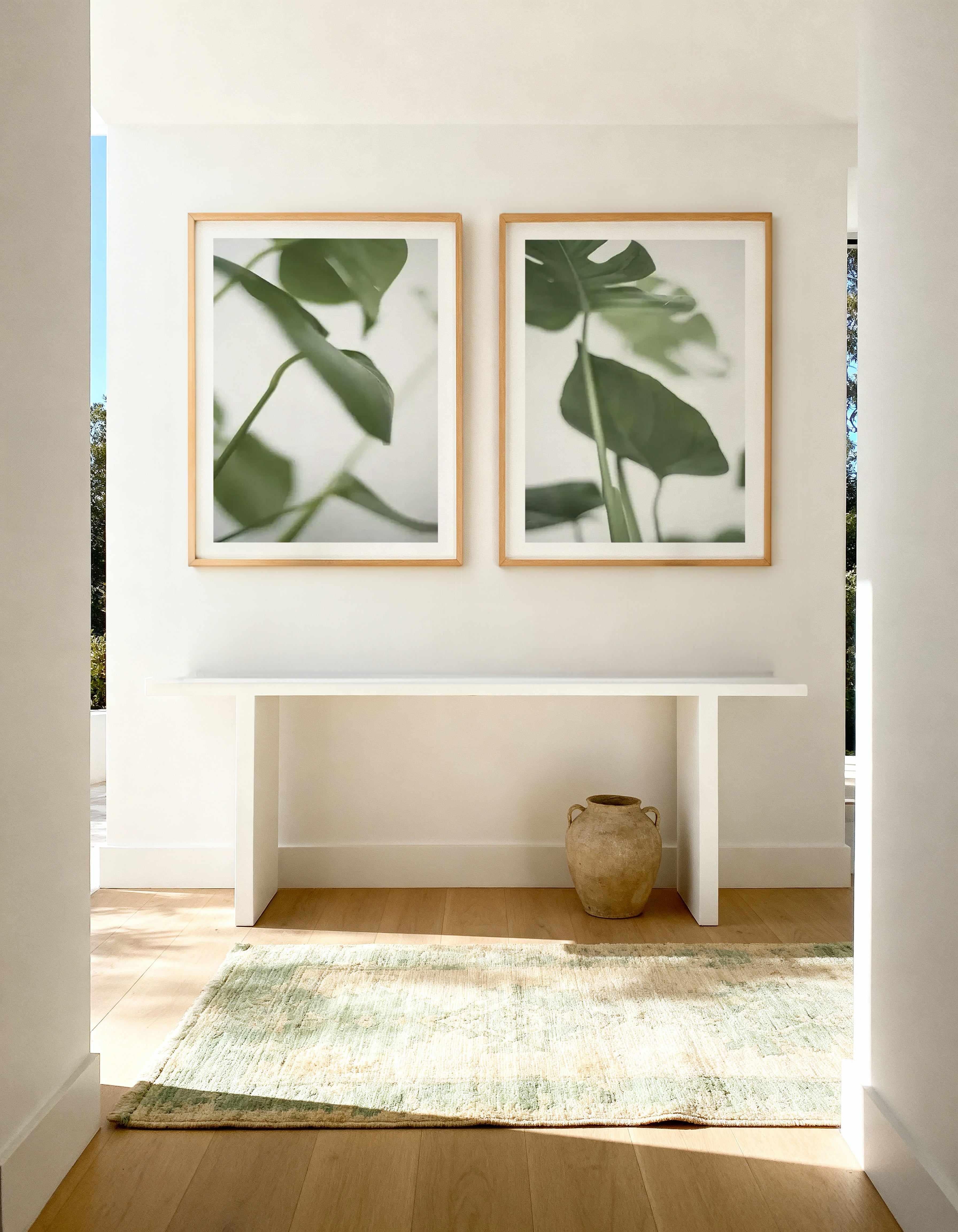 Monstera I & II Art Print Set of 2 | Matching Wall Art from Olive et Oriel where you can shop wallpaper and artworks online