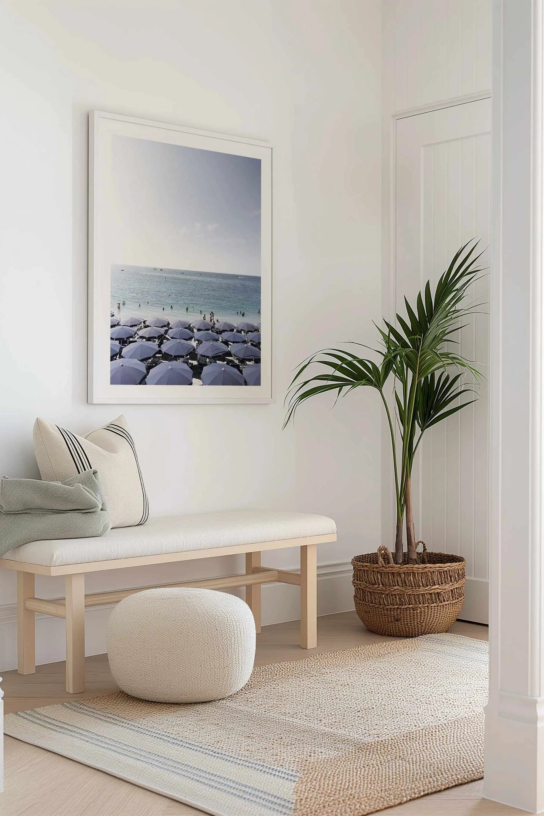 Monterosso - An Italian Summer Art Print from Olive et Oriel where you can shop wallpaper and artworks online