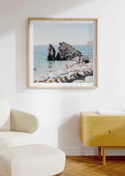 Monterosso Rocks Italy | Art Print