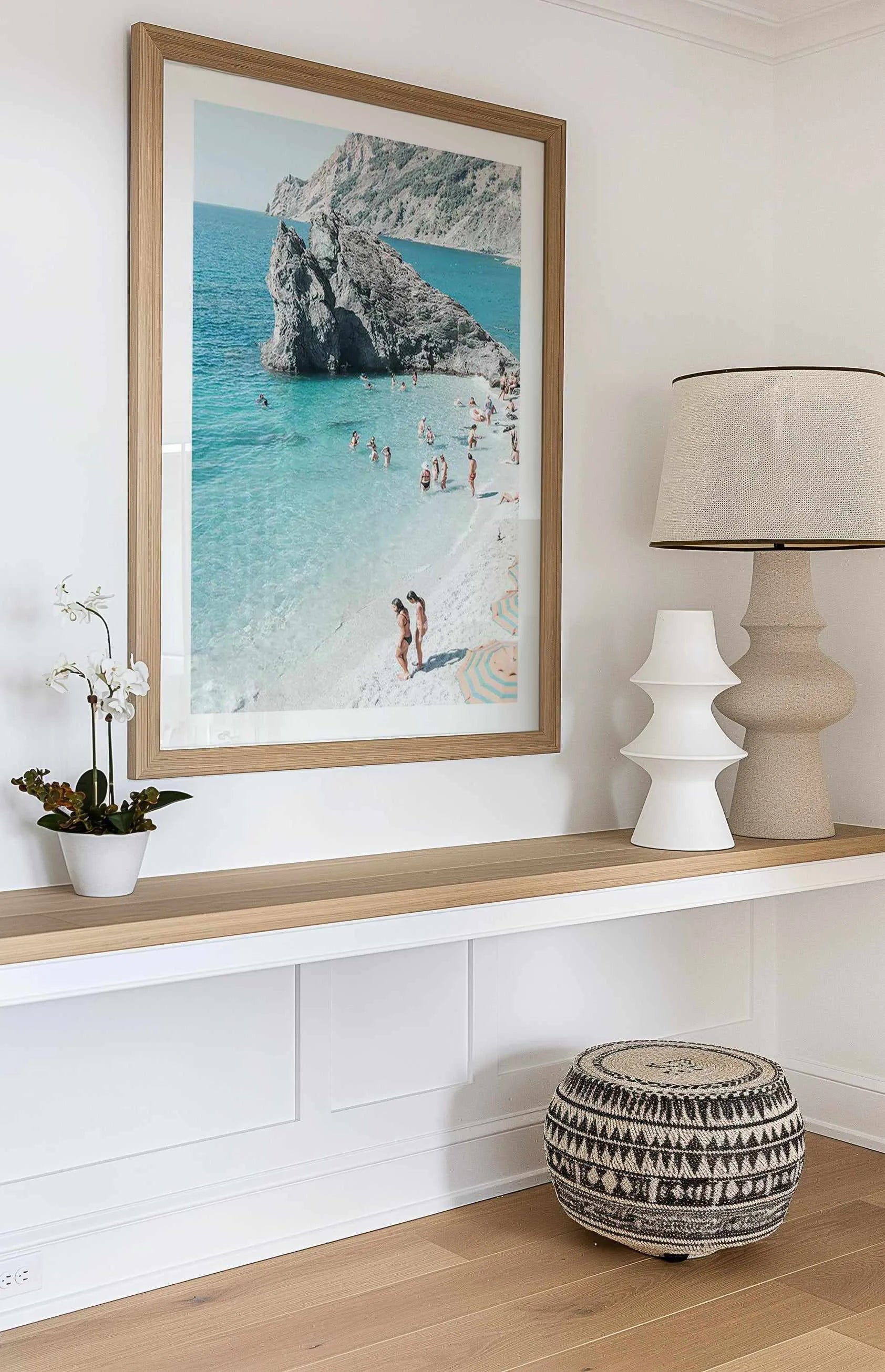 Monterosso a Mare PT Art Print from Olive et Oriel where you can shop wallpaper and artworks online