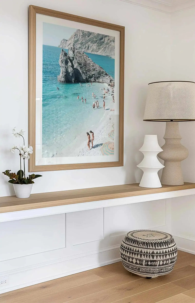 Monterosso a Mare PT Art Print from Olive et Oriel where you can shop wallpaper and artworks online