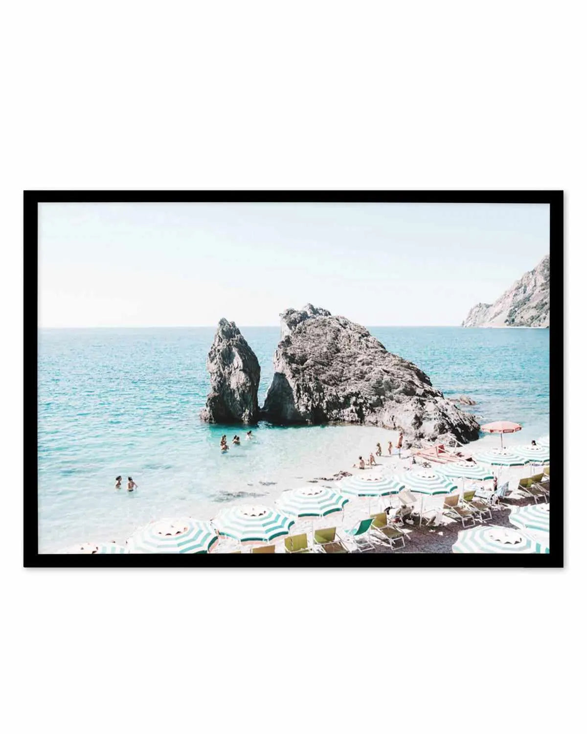Monterosso a Mare Art Print from Olive et Oriel where you can shop wallpaper and artworks online