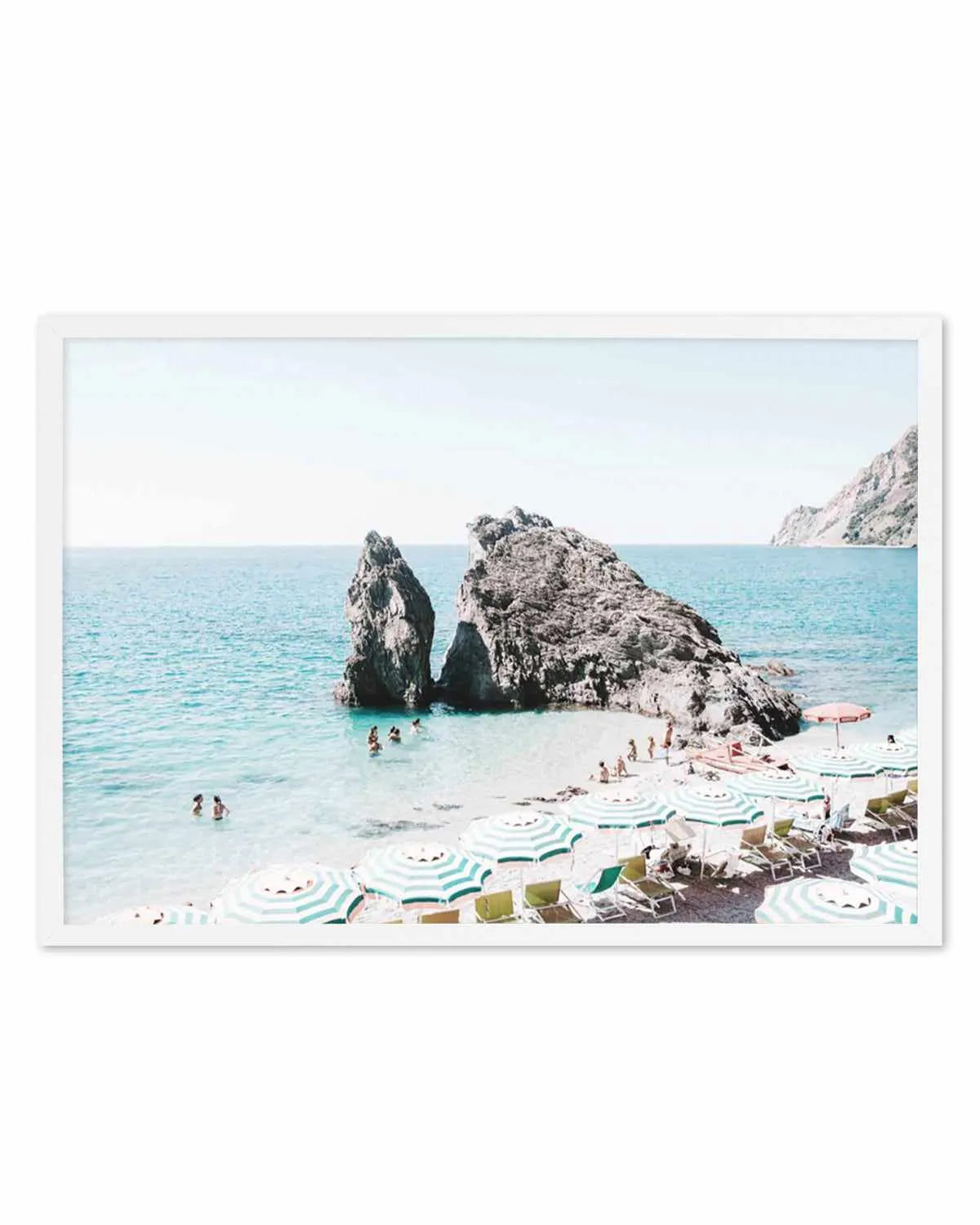 Monterosso a Mare Art Print from Olive et Oriel where you can shop wallpaper and artworks online
