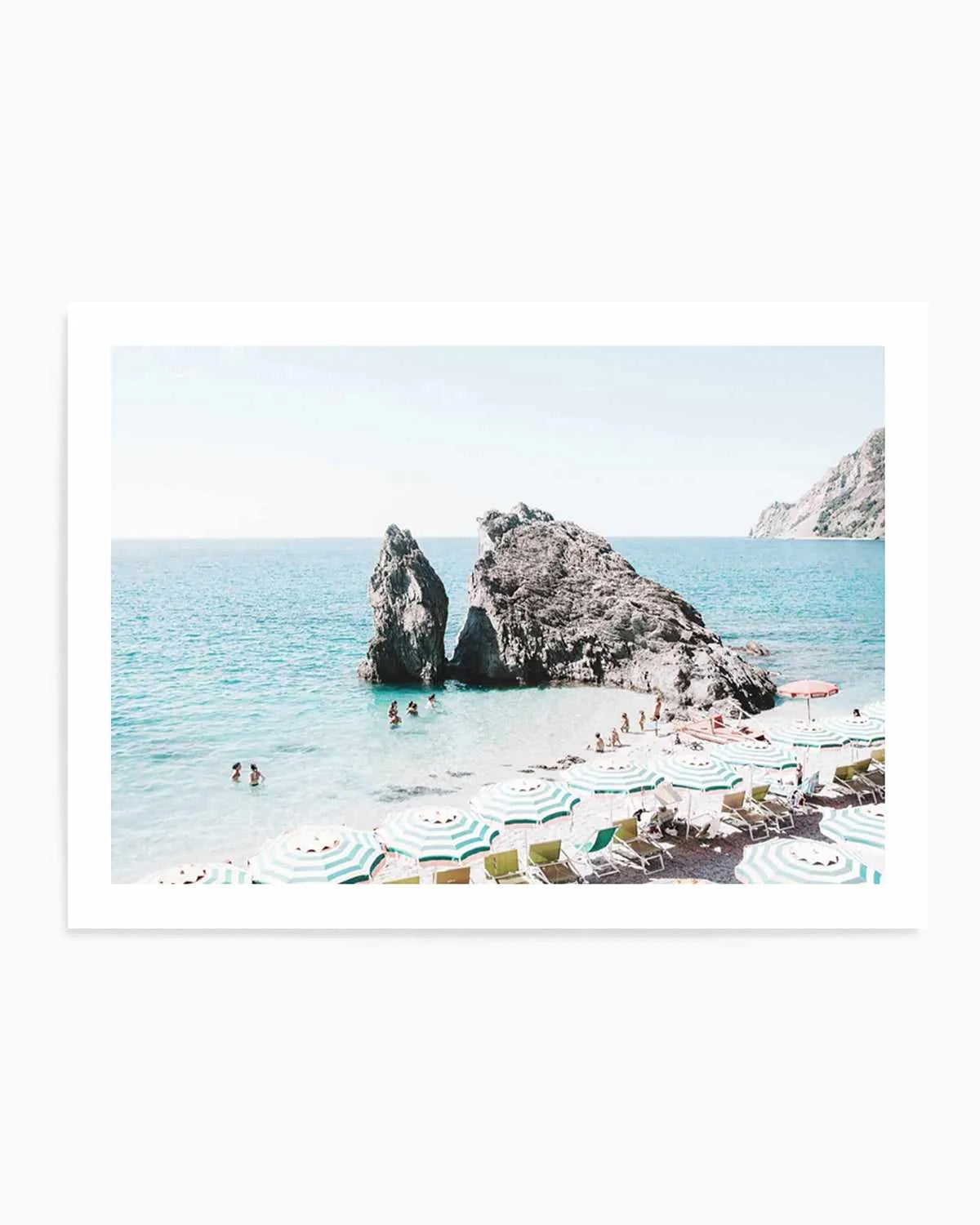 Monterosso a Mare Art Print from Olive et Oriel where you can shop wallpaper and artworks online