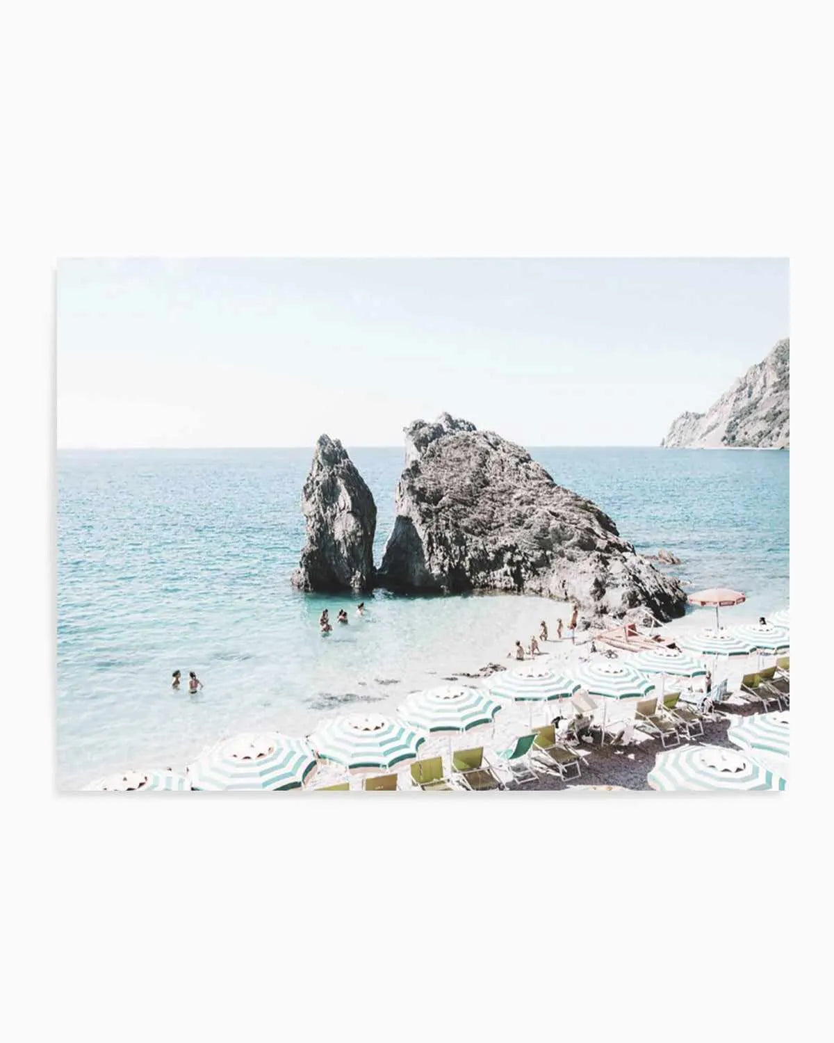 Monterosso a Mare Art Print from Olive et Oriel where you can shop wallpaper and artworks online
