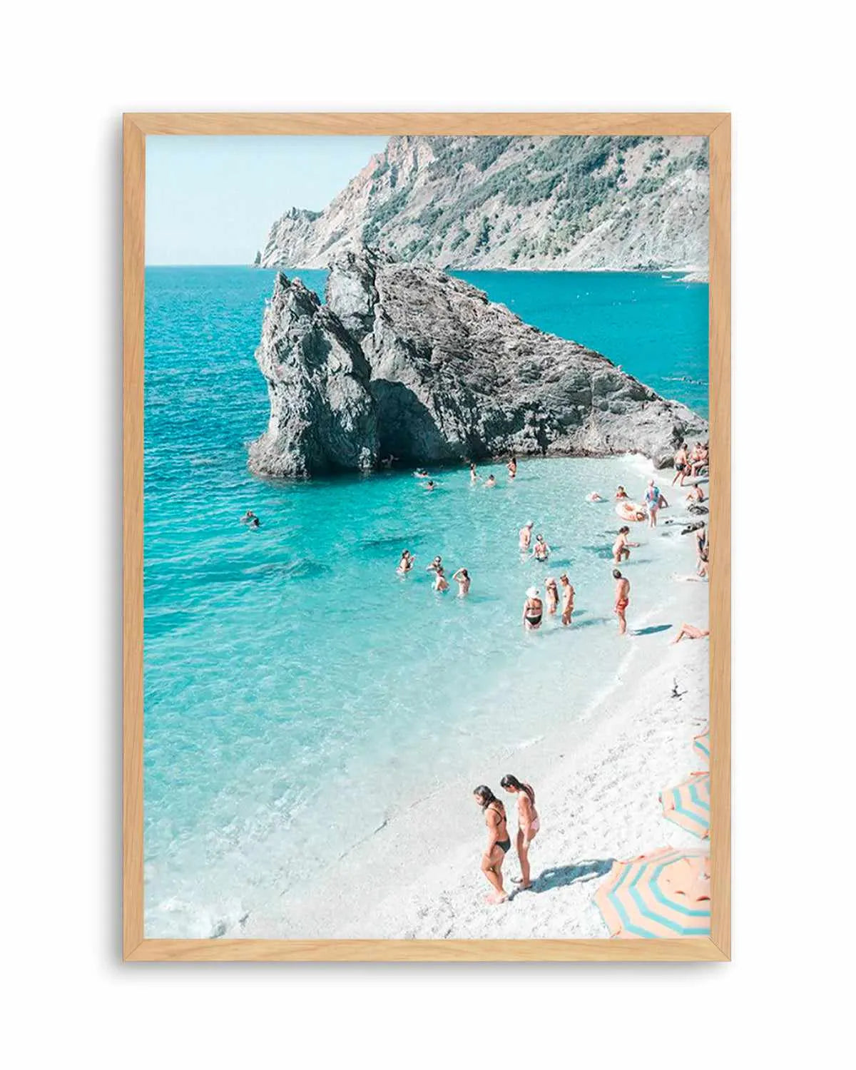 Monterosso a Mare PT Art Print from Olive et Oriel where you can shop wallpaper and artworks online