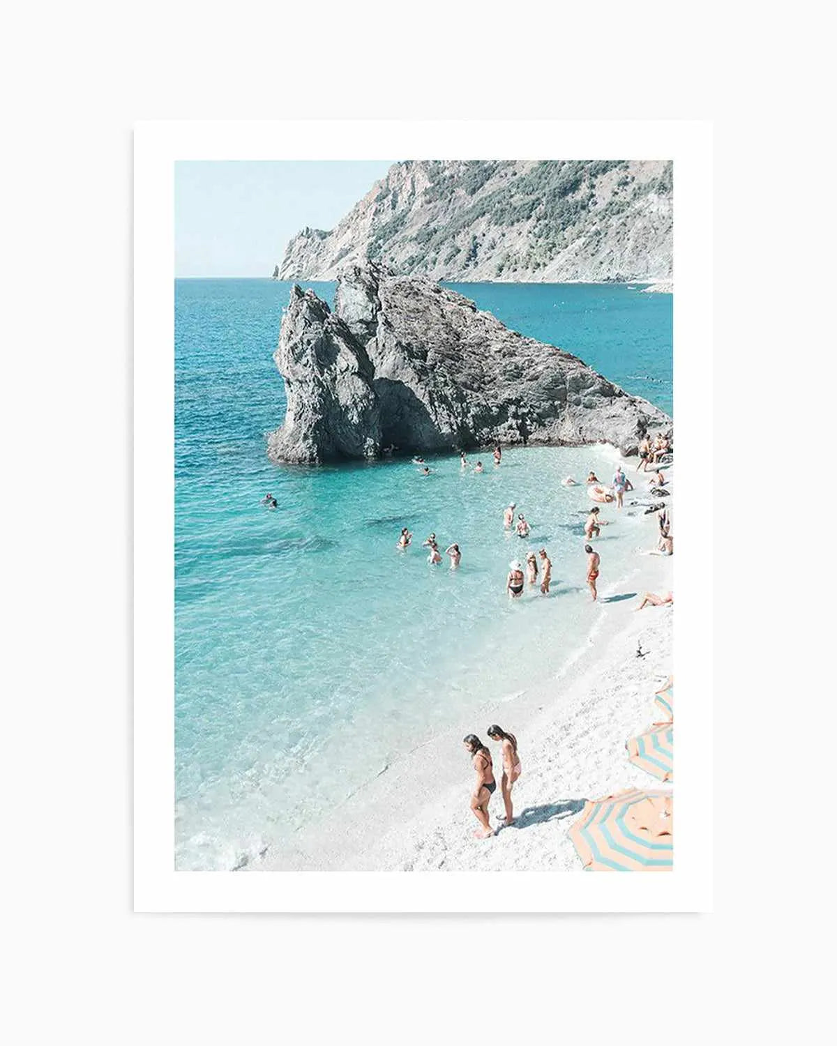 Monterosso a Mare PT Art Print from Olive et Oriel where you can shop wallpaper and artworks online