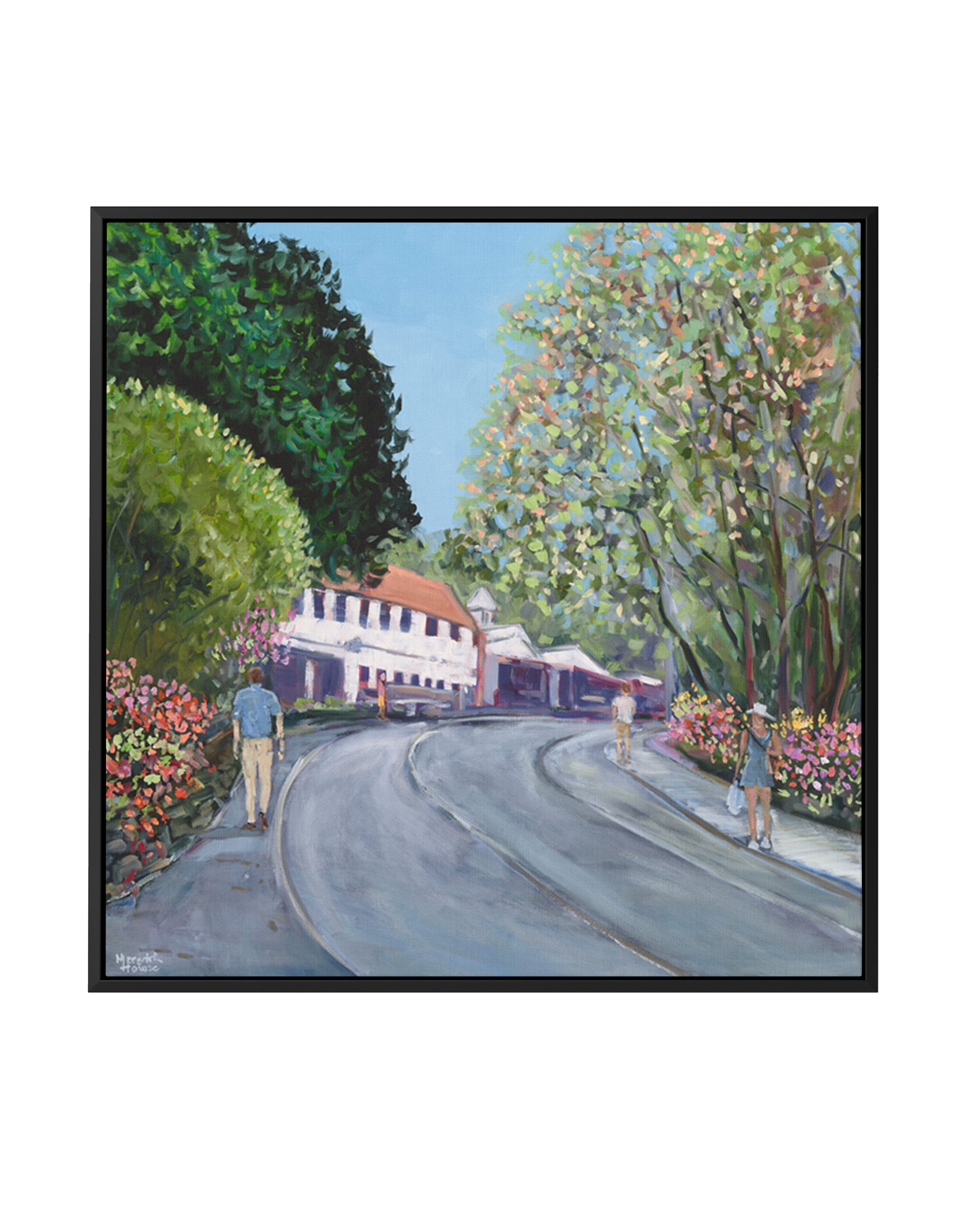 Montville Sunshine Coast by Meredith Howse | Framed Canvas Art Print
