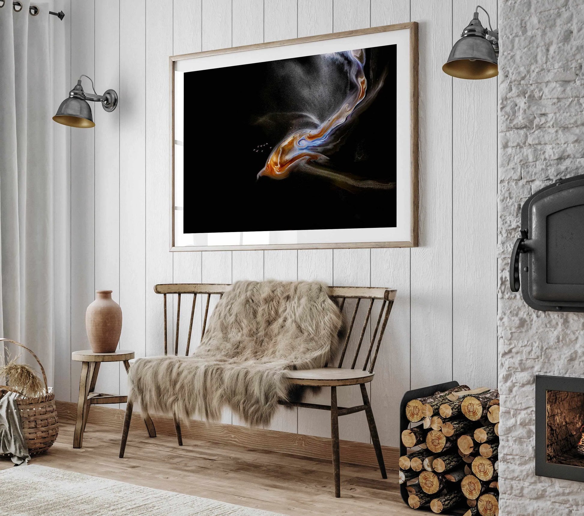 Mood I by Phillip Chang Art Print from Olive et Oriel where you can shop wallpaper and artworks online