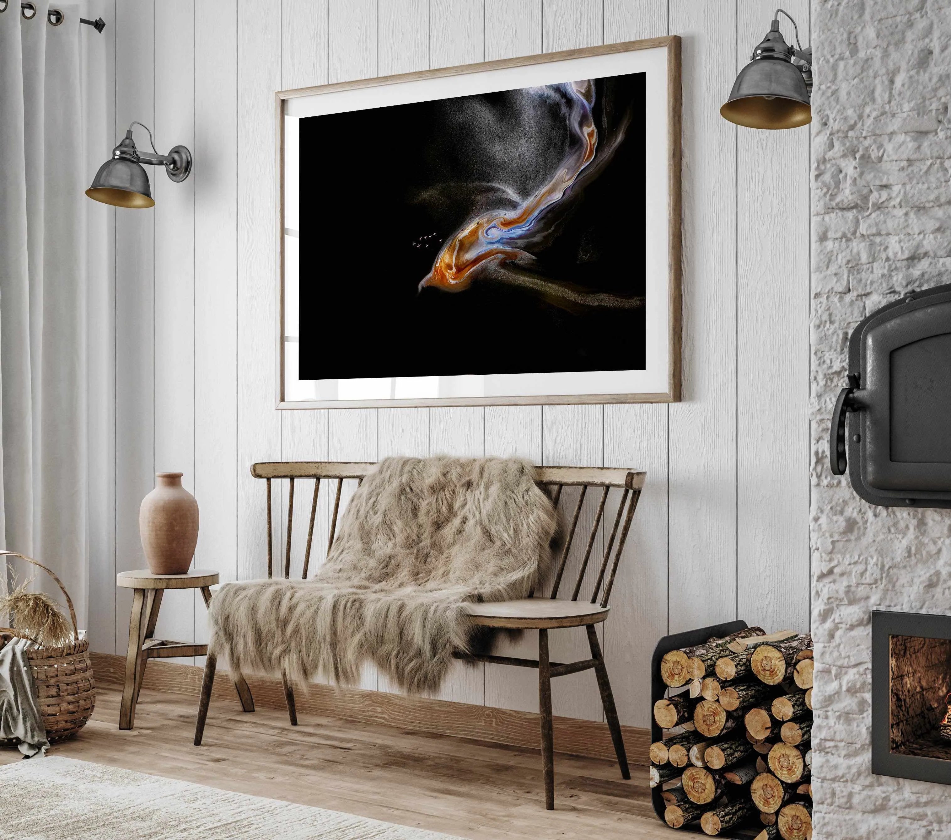 Mood I by Phillip Chang Art Print from Olive et Oriel where you can shop wallpaper and artworks online