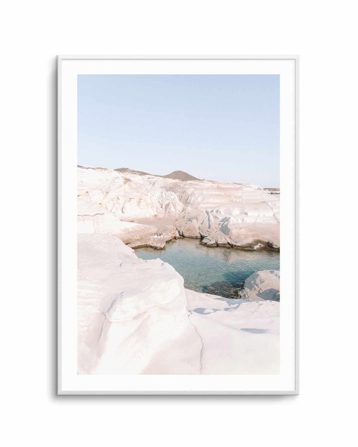 Moon Rocks, Milos Art Print