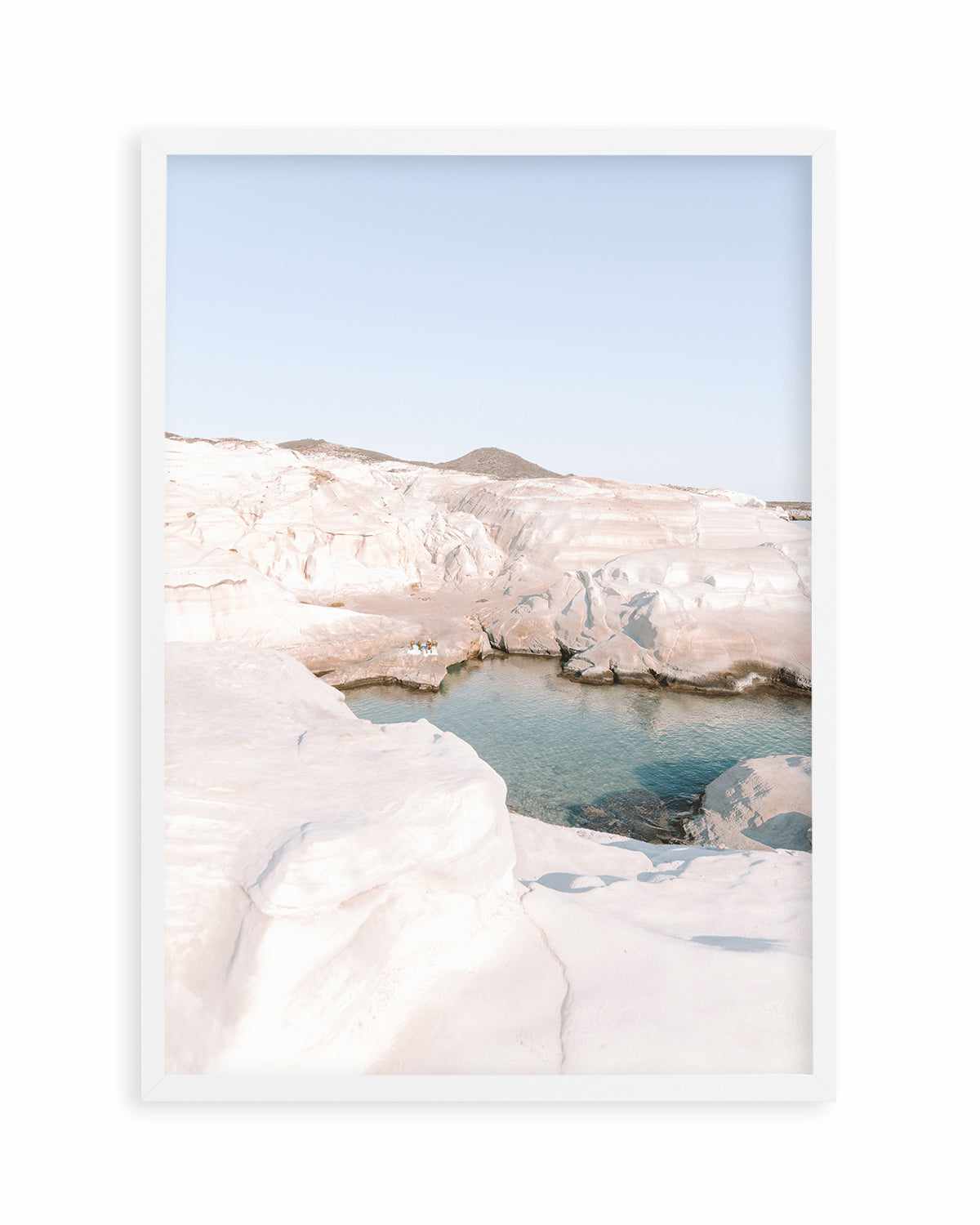 Moon Rocks, Milos Art Print